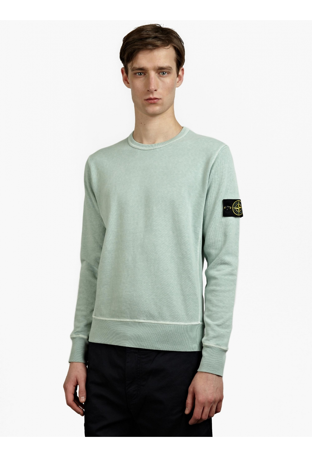 Stone island Men’S Sky Cotton Sweatshirt in Green for Men | Lyst