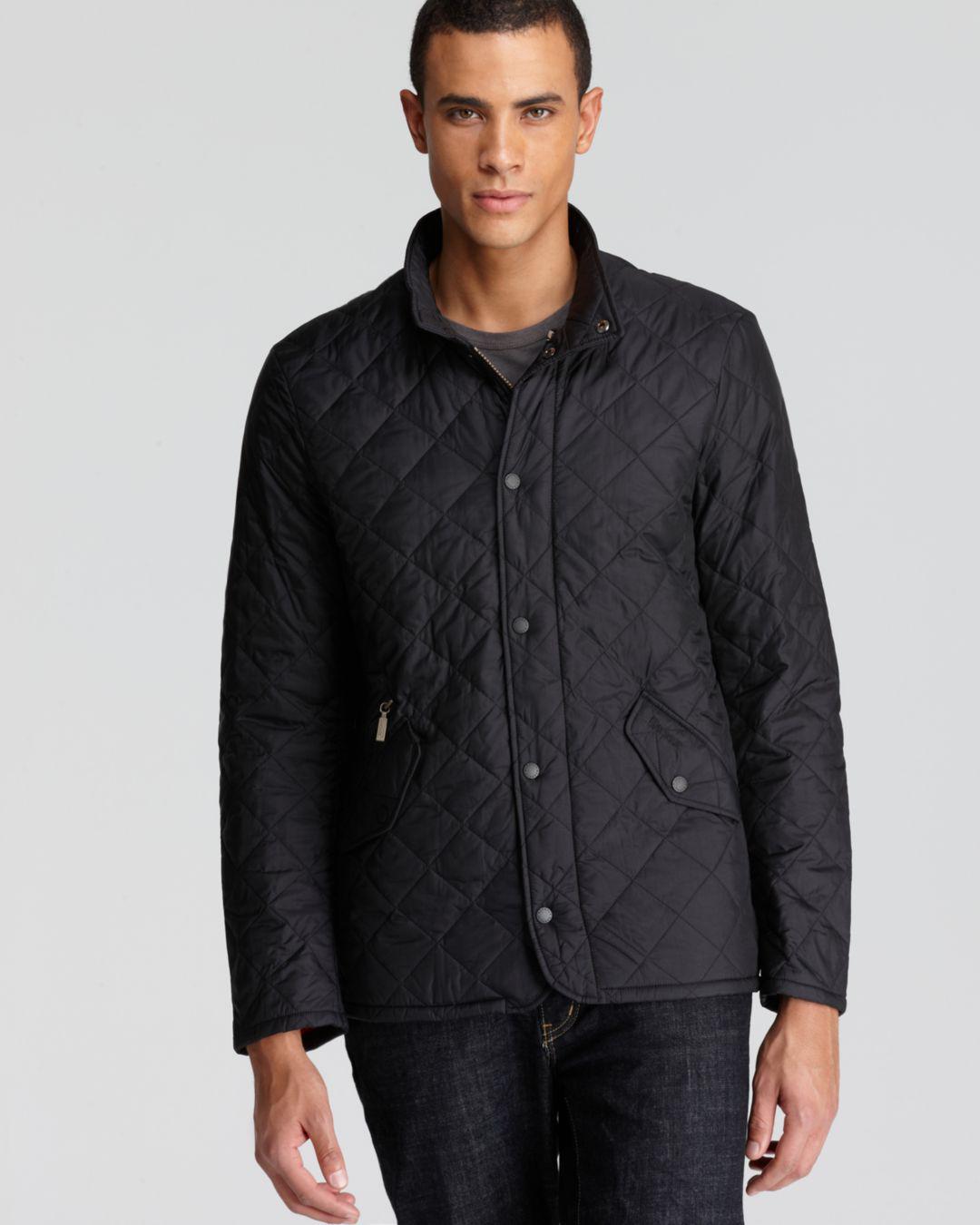 Lyst - Barbour Flyweight Chelsea Quilted Jacket in Black for Men