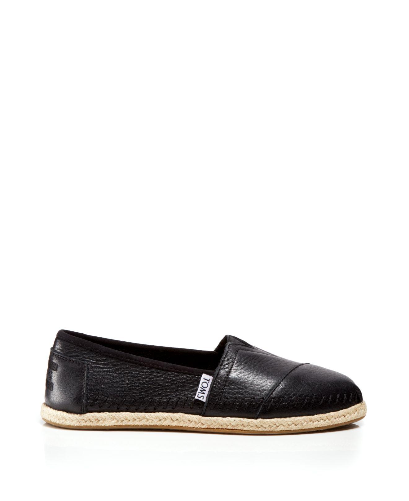 women's leather color block espadrille flats