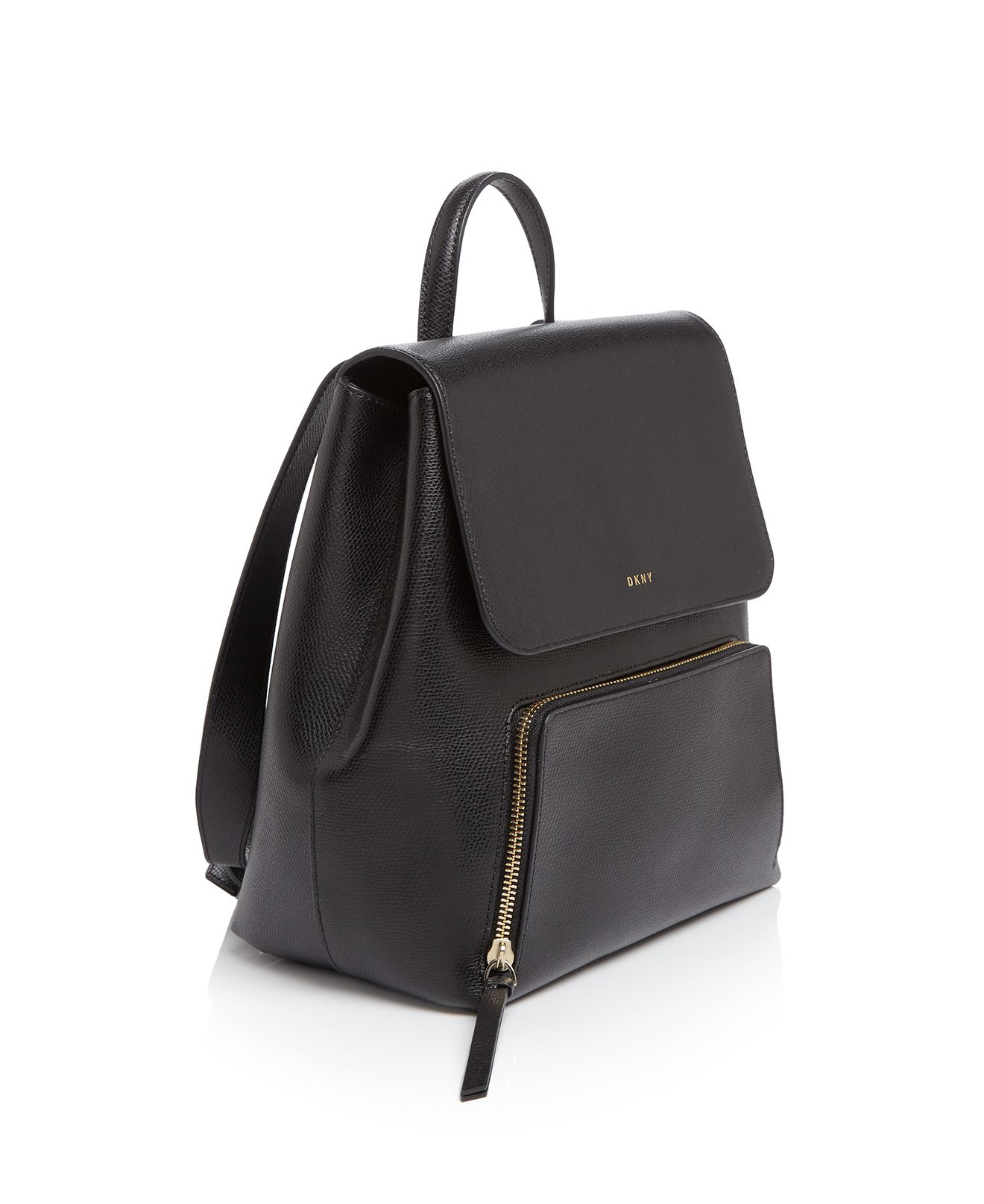 DKNY Leather Bryant Park Backpack - Lyst