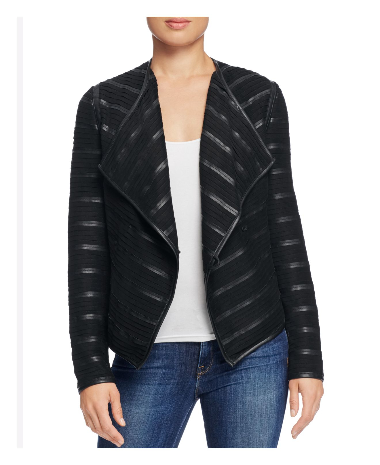 faux leather puffer jacket bagatelle