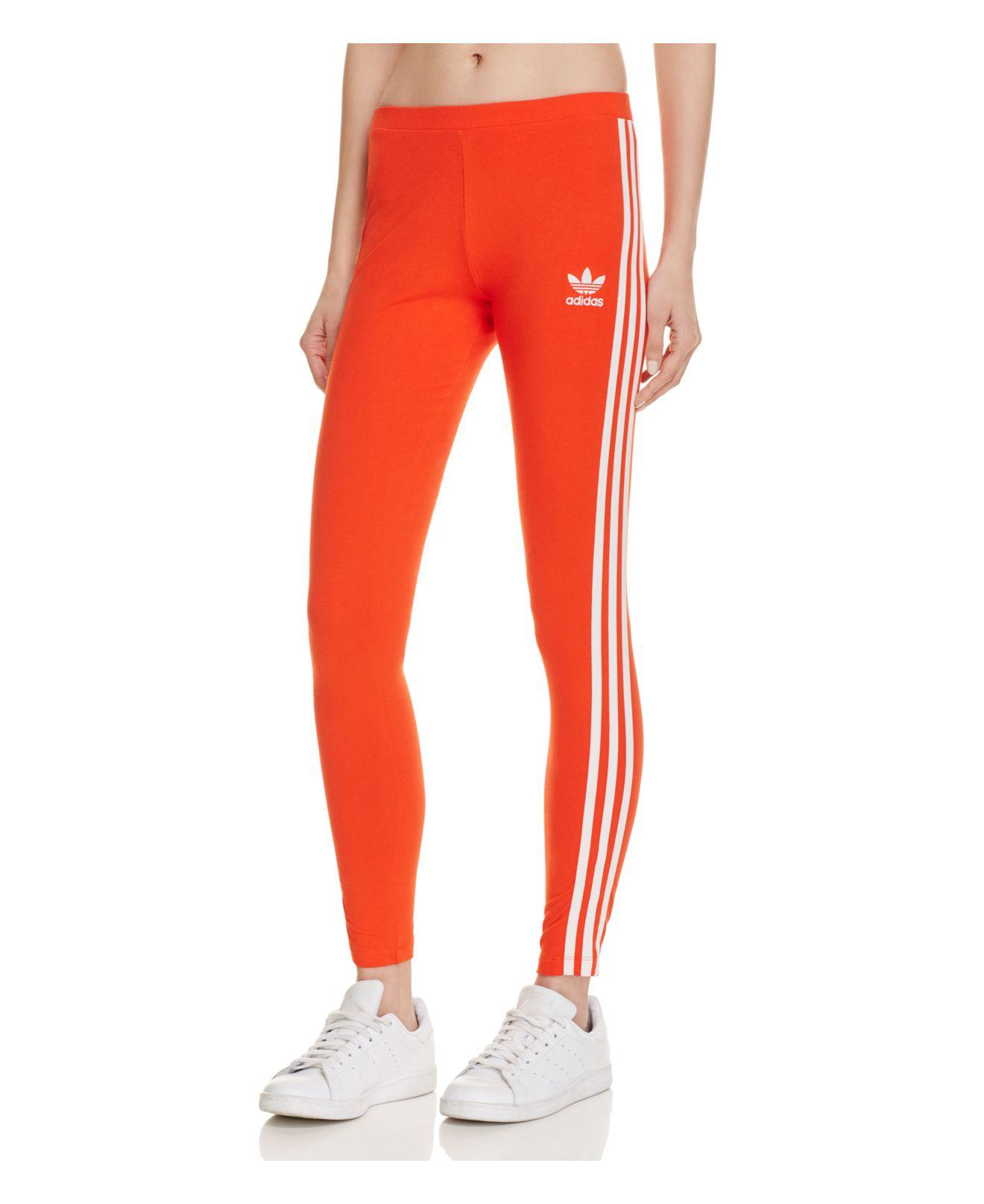 red adidas leggings outfit