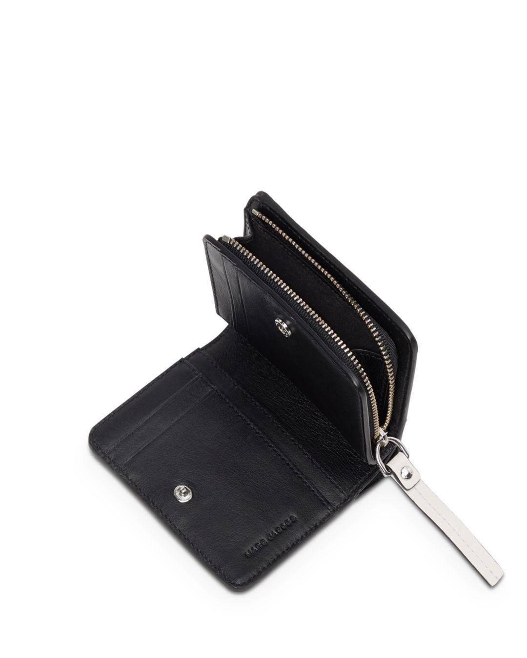 marc jacobs flap mini wallet