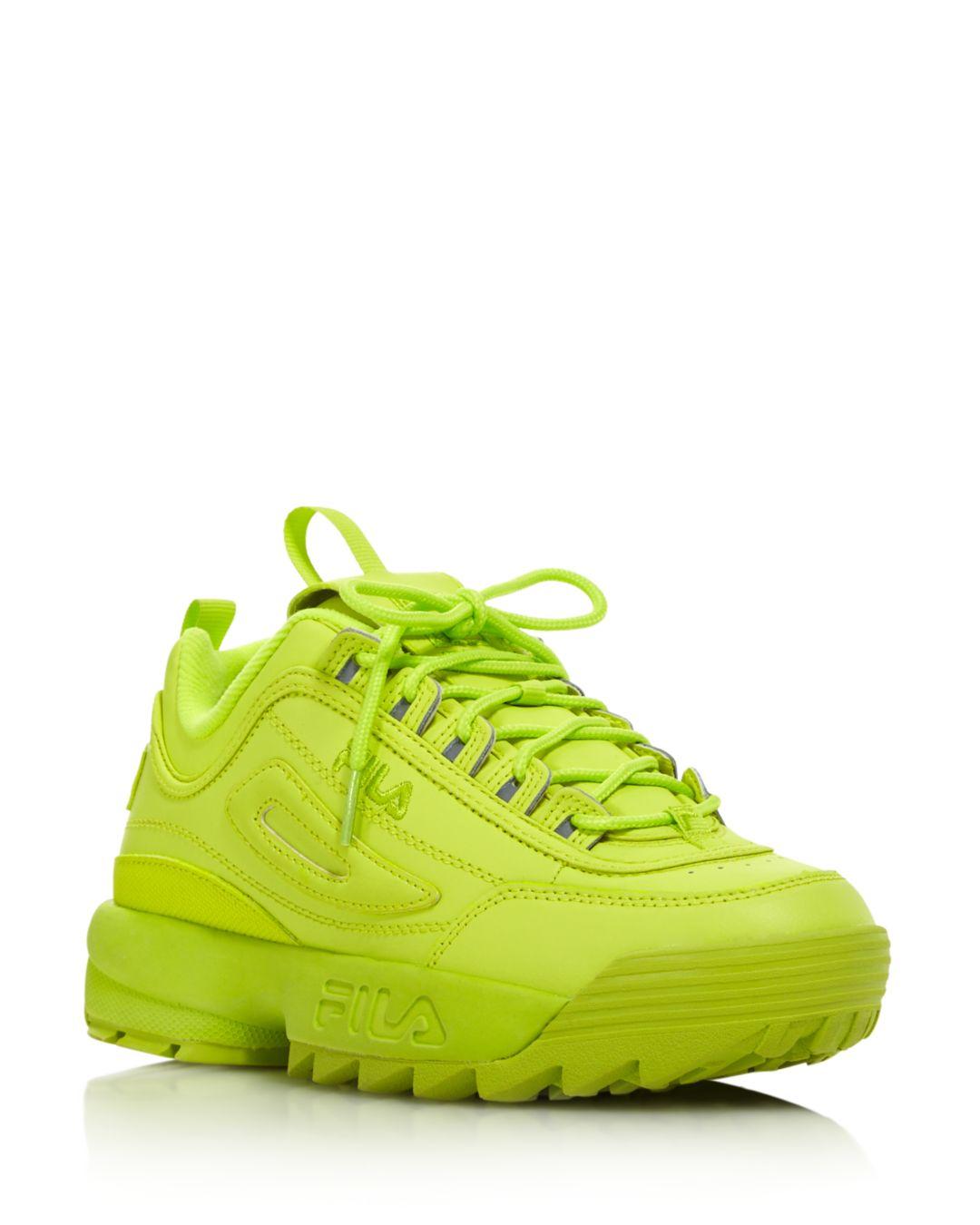 fila disruptor 2 green