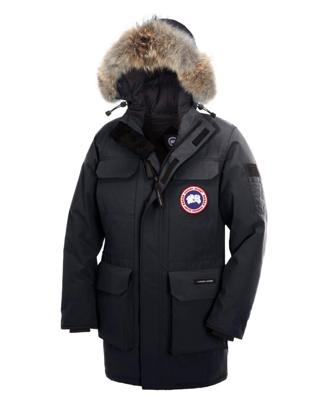 Lyst Canada Goose Citadel Parka With Fur Hood in Blue for Men