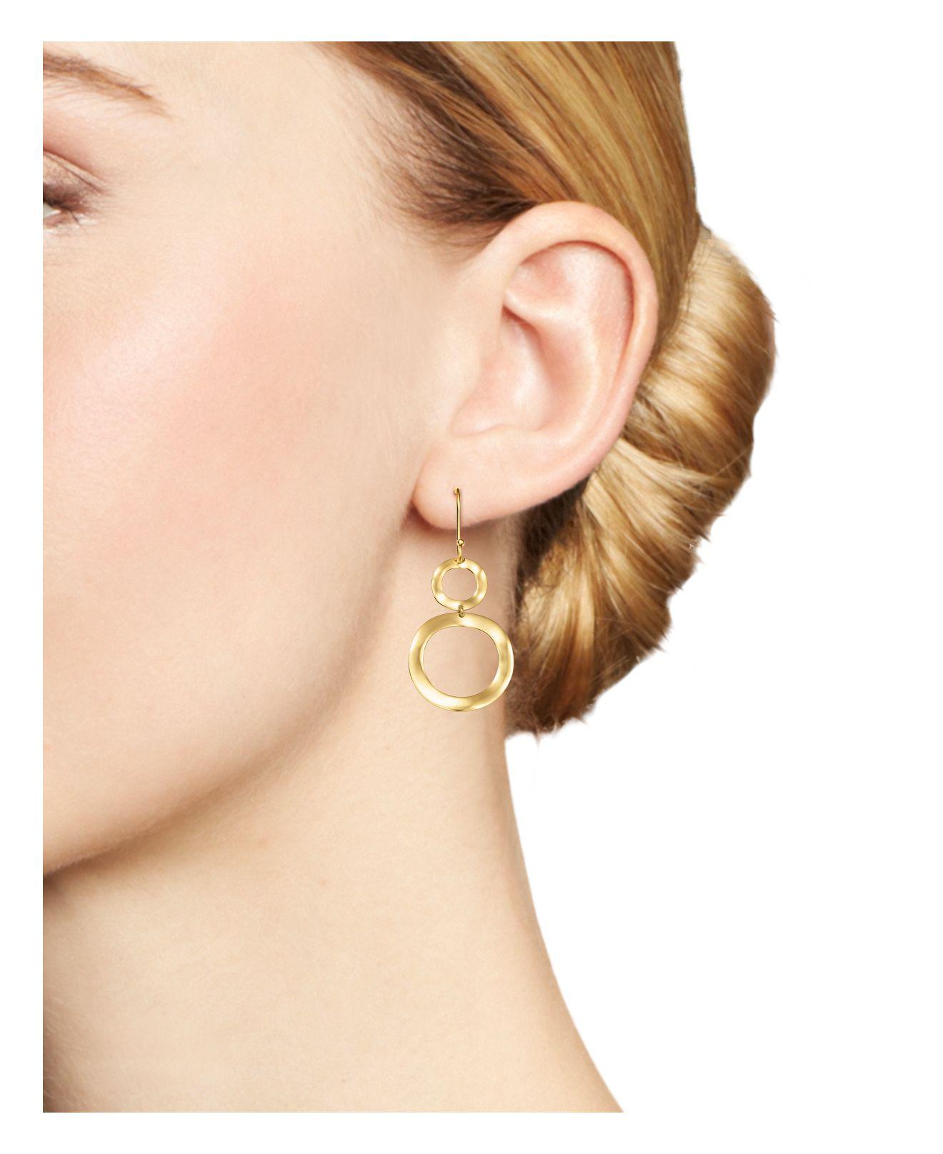 Lyst Ippolita 18k Gold Snowman Earrings In Metallic Ippolita Metallic 18k Gold Snowman Earrings Lyst View Fullscreen