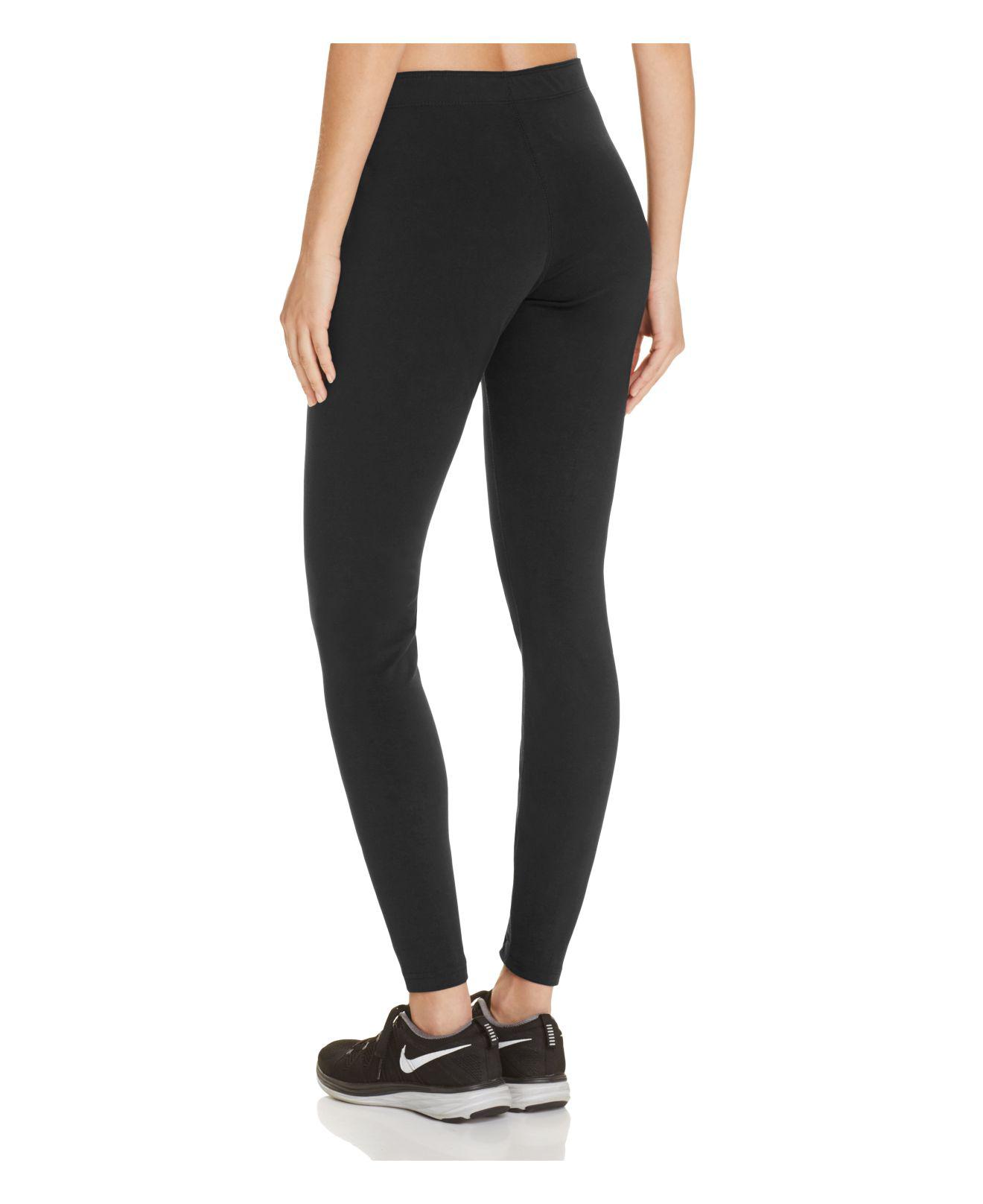 Nike "just Do It" Dri-fit Leggings in Black - Lyst