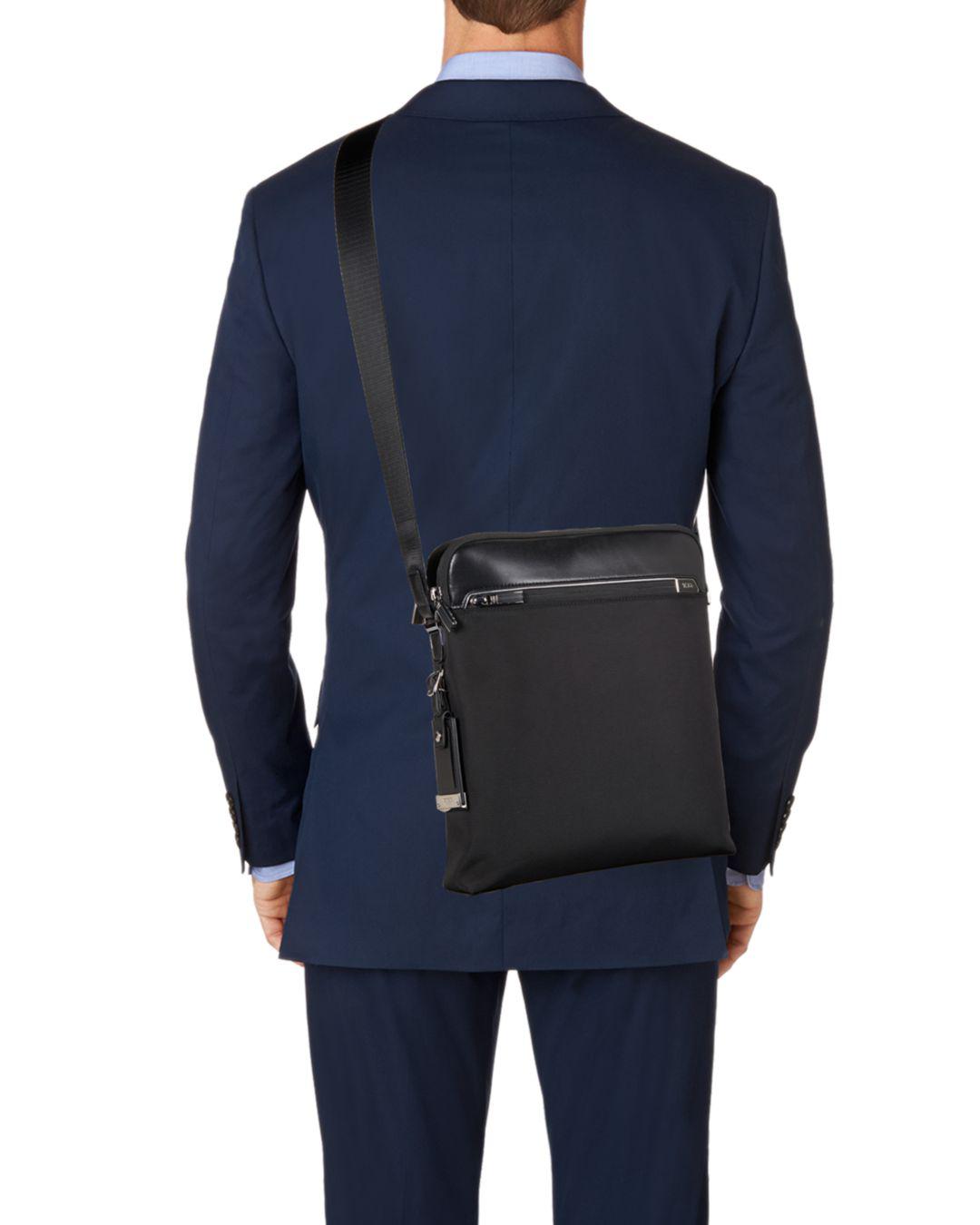 Lyst Tumi Lucas Crossbody Messenger Bag in Black for Men