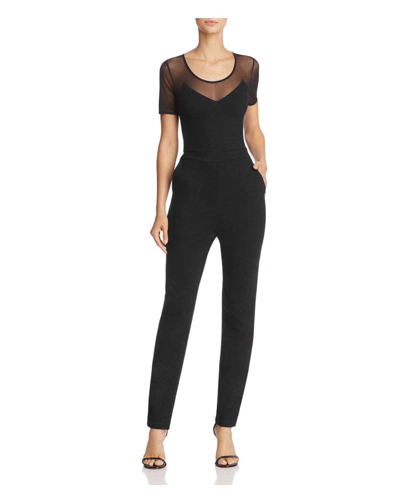 Lyst - French Connection Francis Beau Straight-leg Jumpsuit in Black