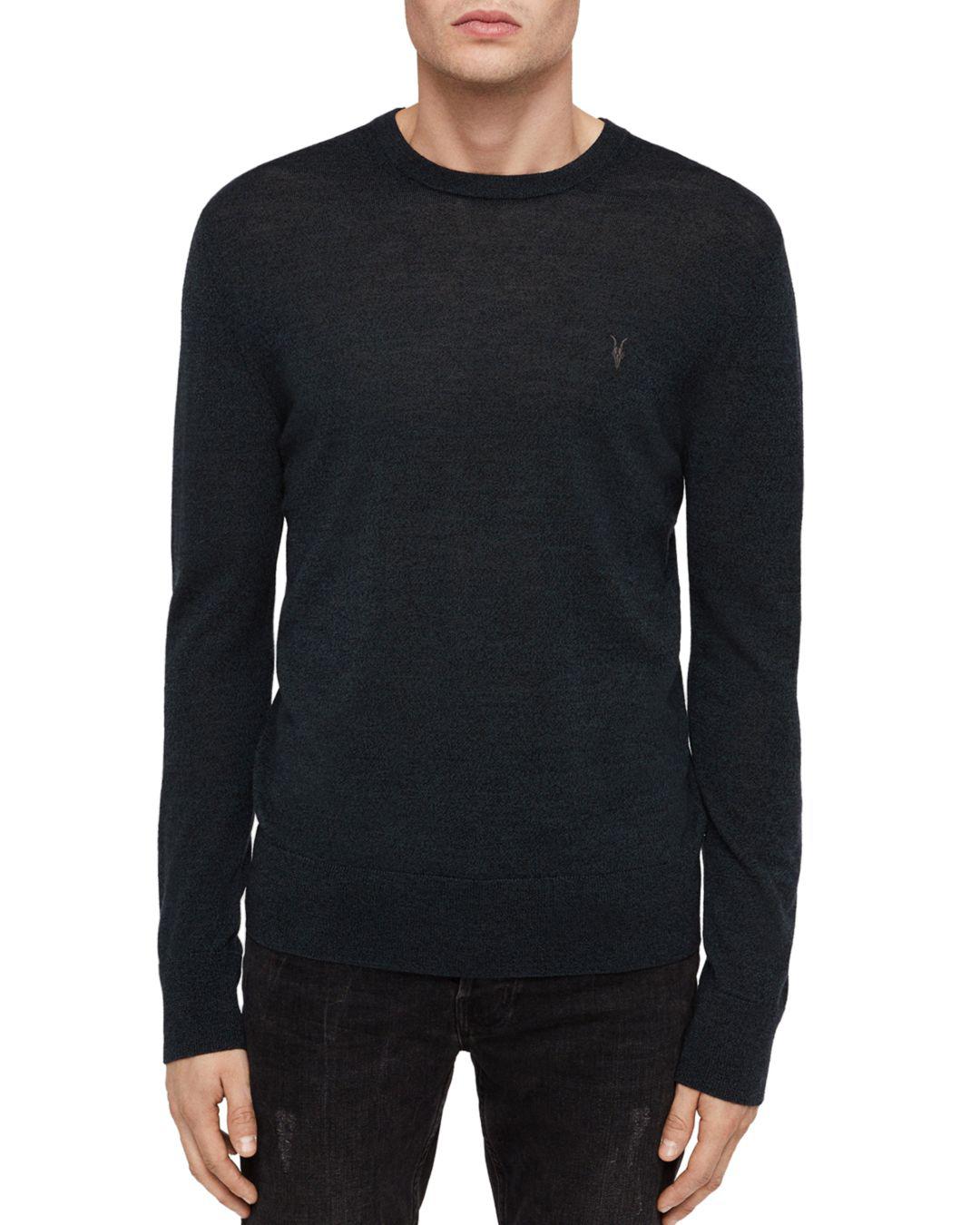 Lyst - AllSaints Mode Merino Sweater for Men