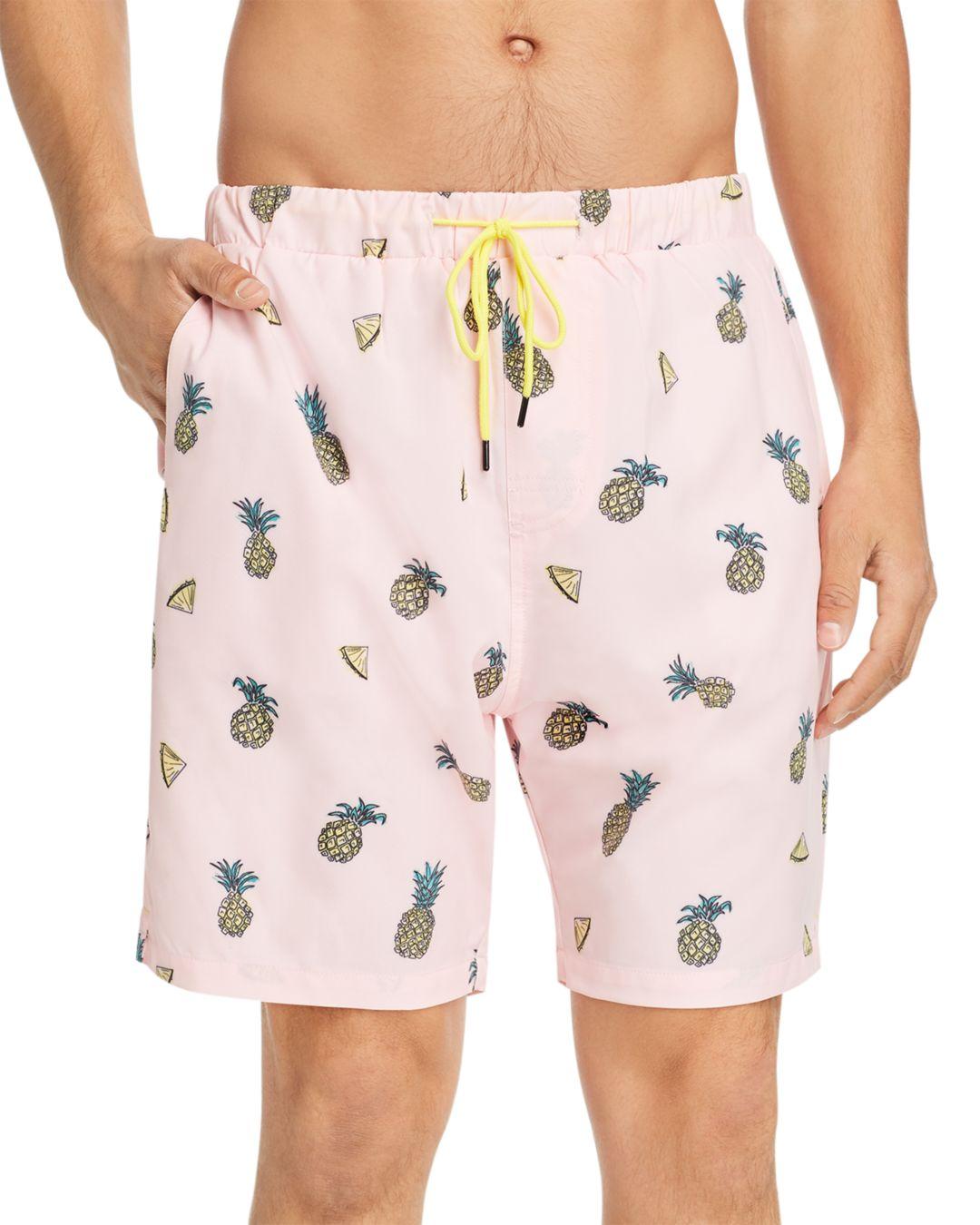 pineapple swimming trunks