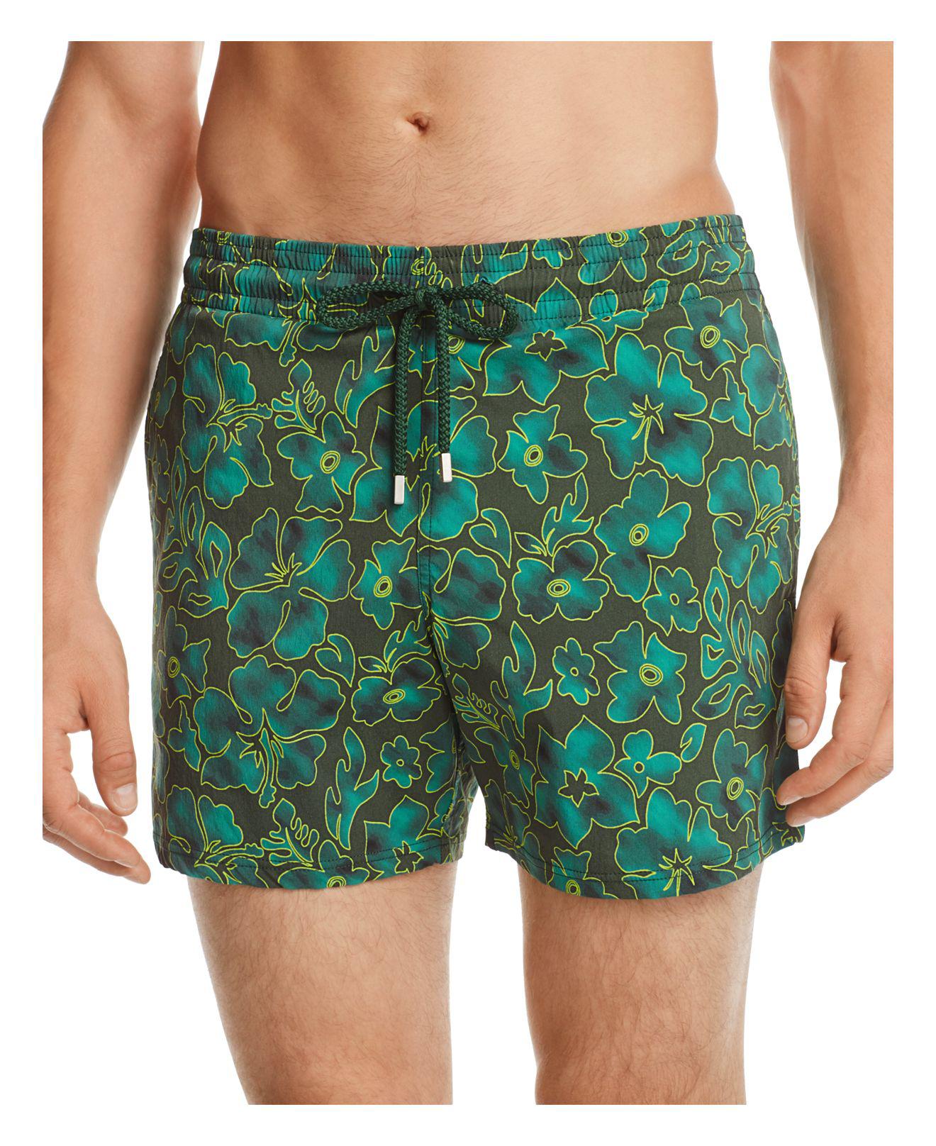 Lyst - Vilebrequin Moorise Swim Trunks in Green for Men