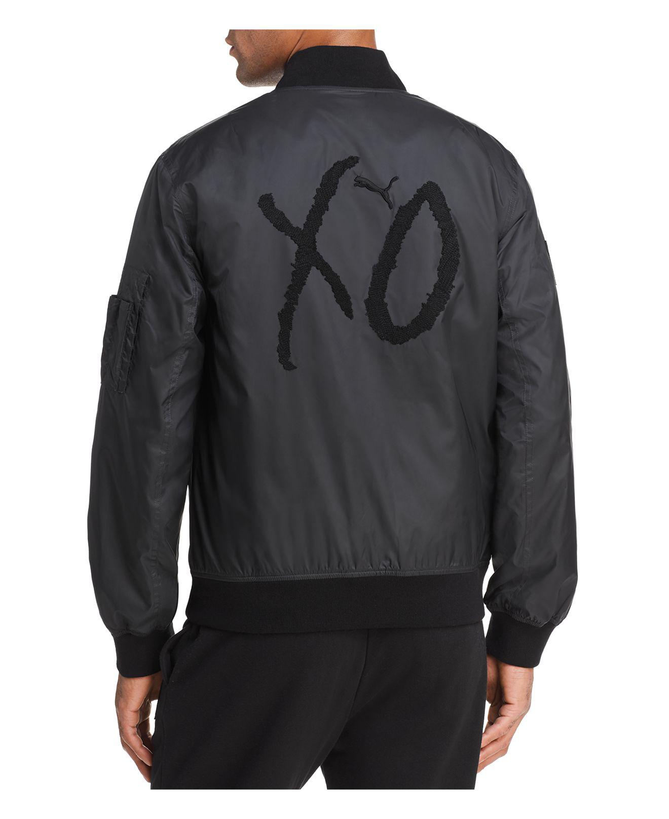 puma x the weeknd jacket - xo jacket for sale