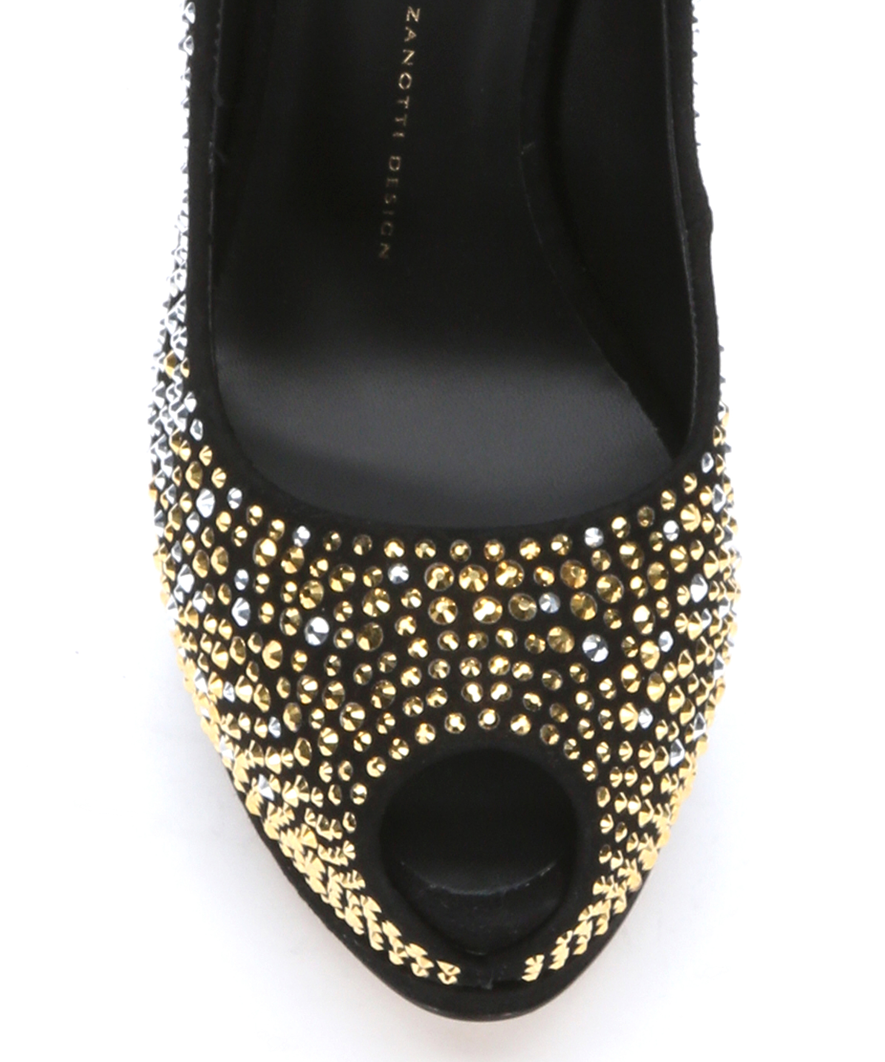 giuseppe zanotti studded heels