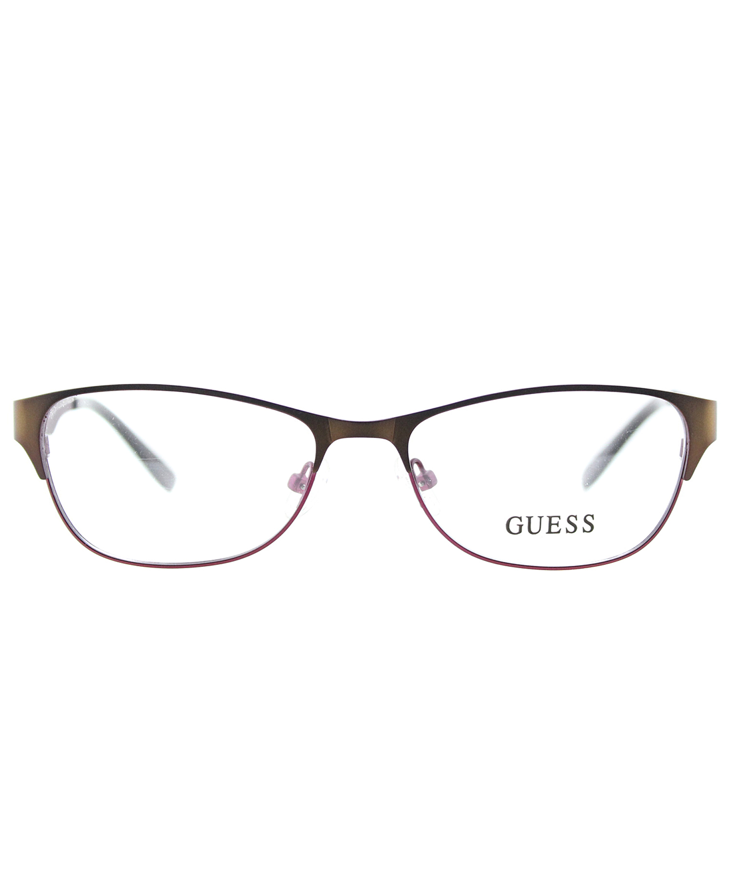 Guess Cat-eye Metal Eyeglasses in Brown - Save 19% Lyst