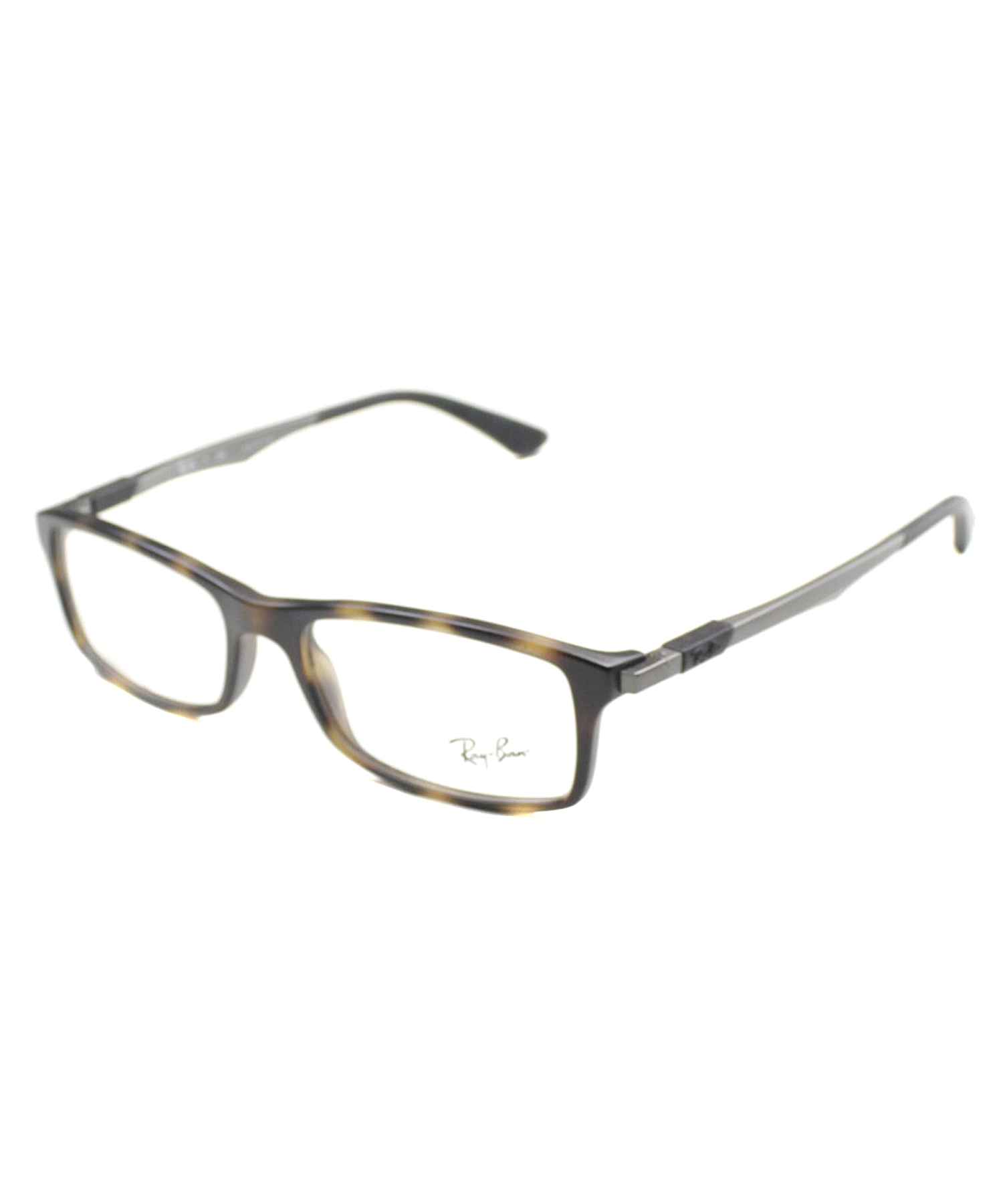 Ray-ban Rectangle Plastic Eyeglasses in Black Lyst