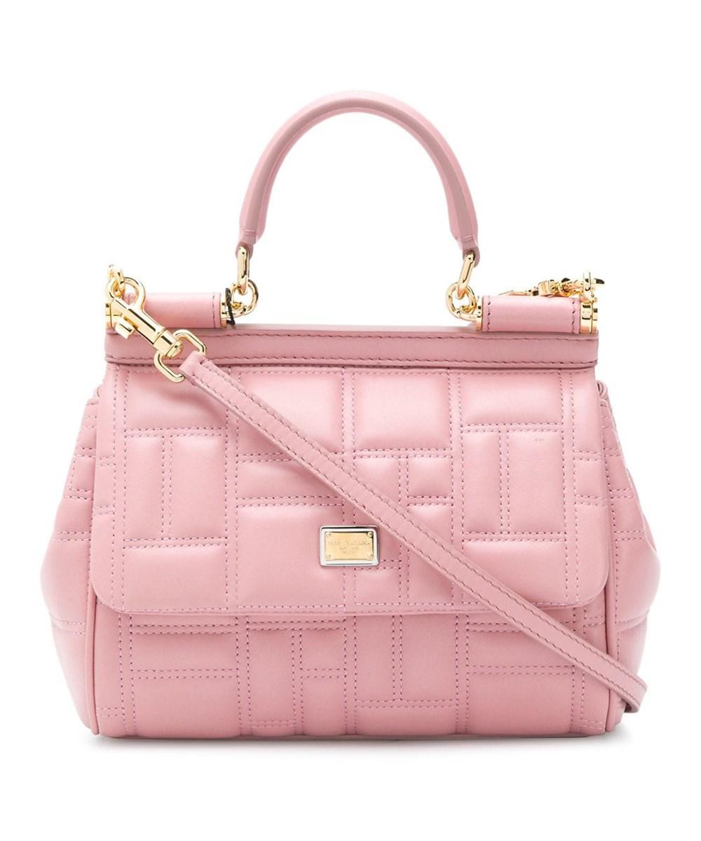 dolce gabbana pink purse