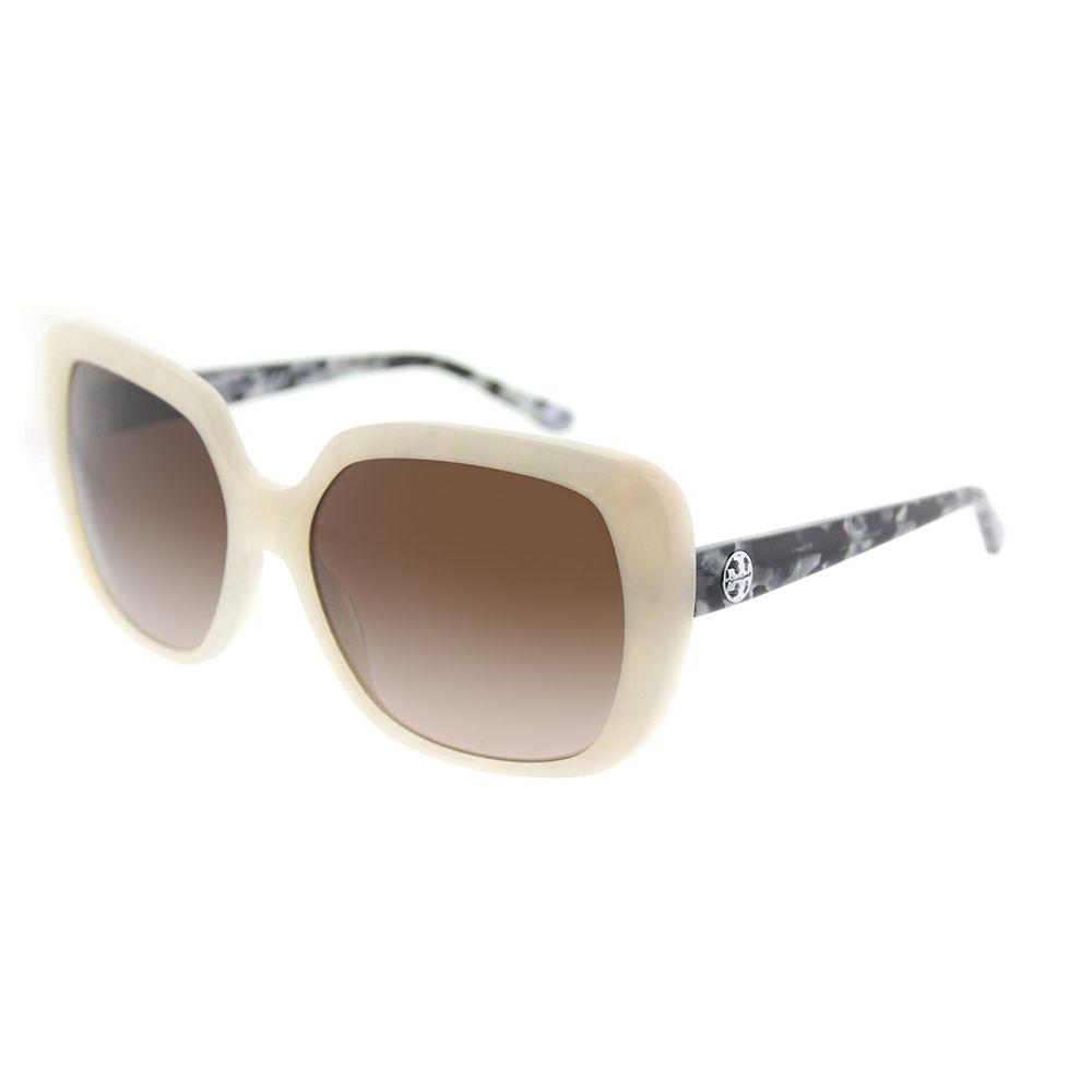 Lyst - Tory Burch Ty 7112 168413 Ivory Moonstone Square Sunglasses in White