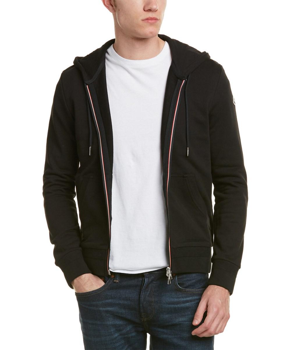 moncler tri trim hooded sweatshirt