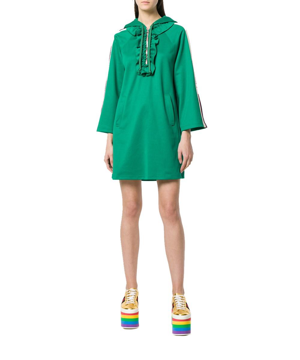 Lyst  Gucci Women's Green Polyamide Dress in Green