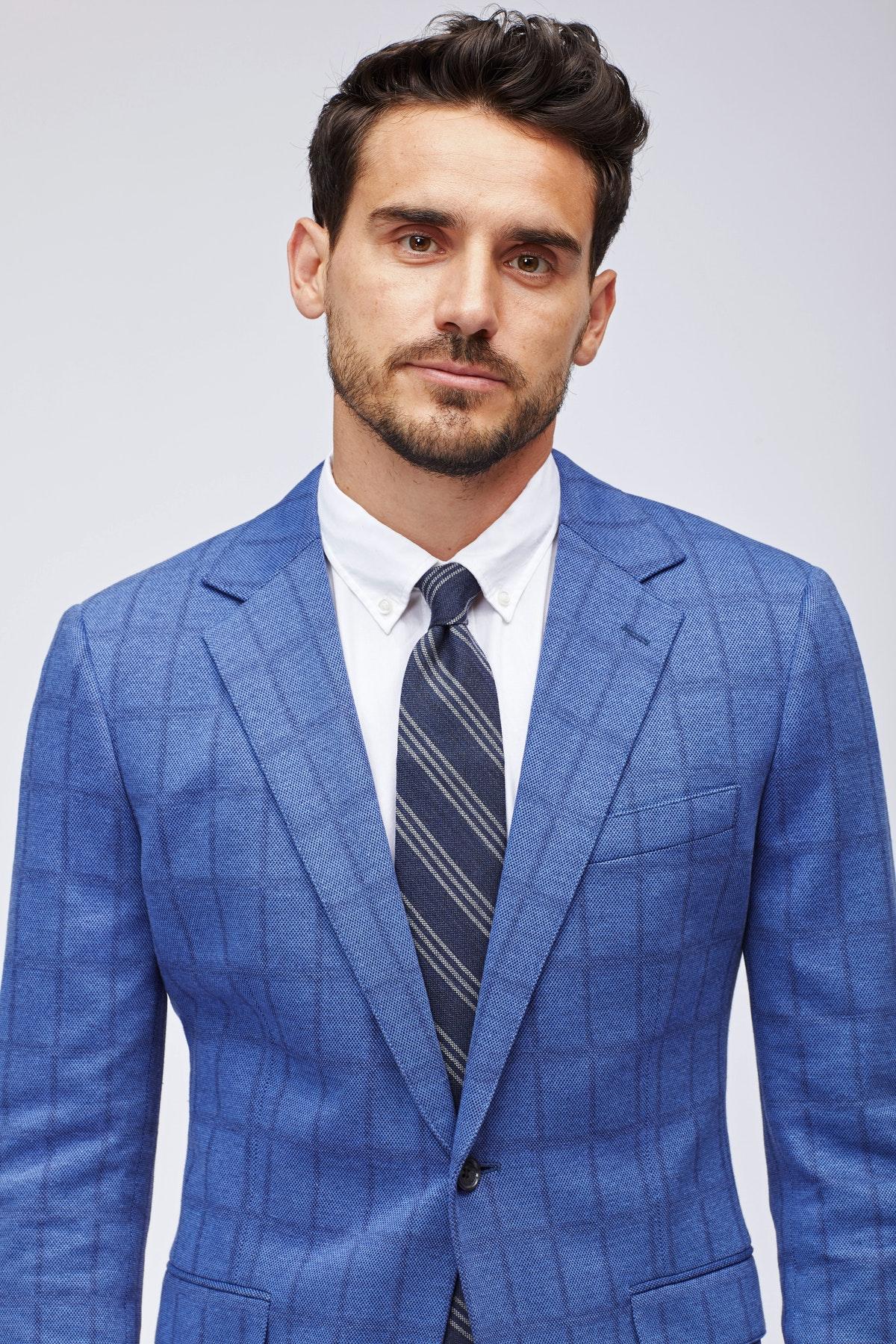 Bonobos Cotton Italian Knit Blazer in Blue for Men Lyst