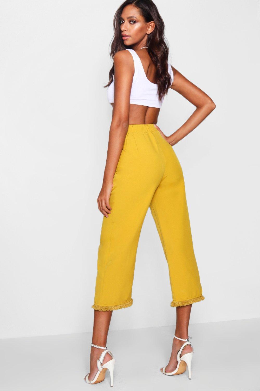 tassel pants