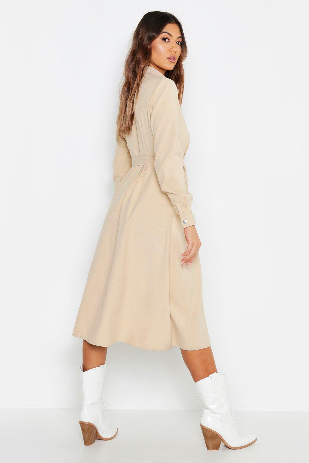 25 Button Shirt Dress In Black Pictures