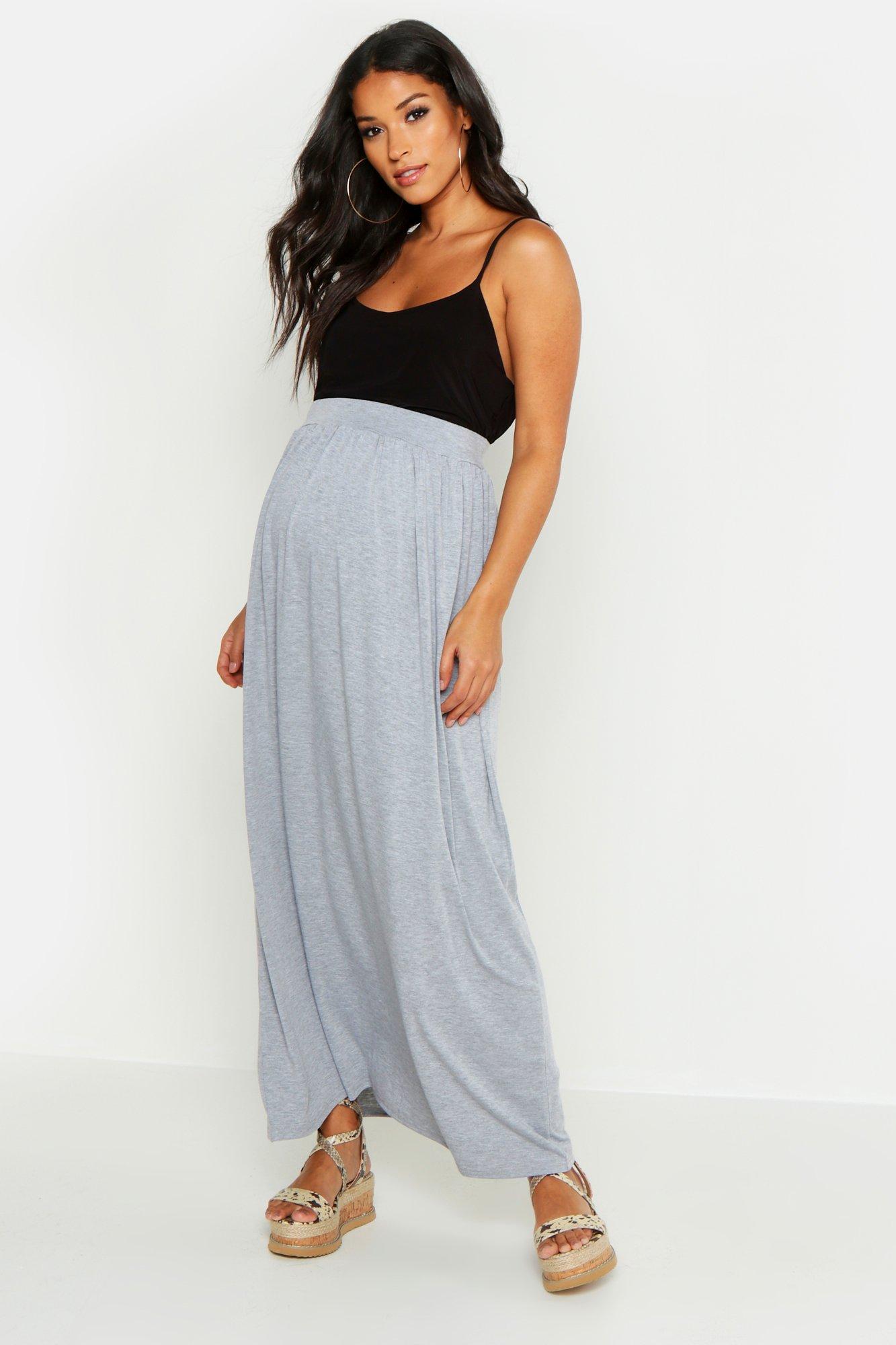 boohoo maxi skirt