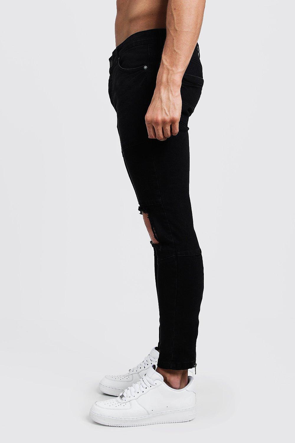 boohooman black jeans