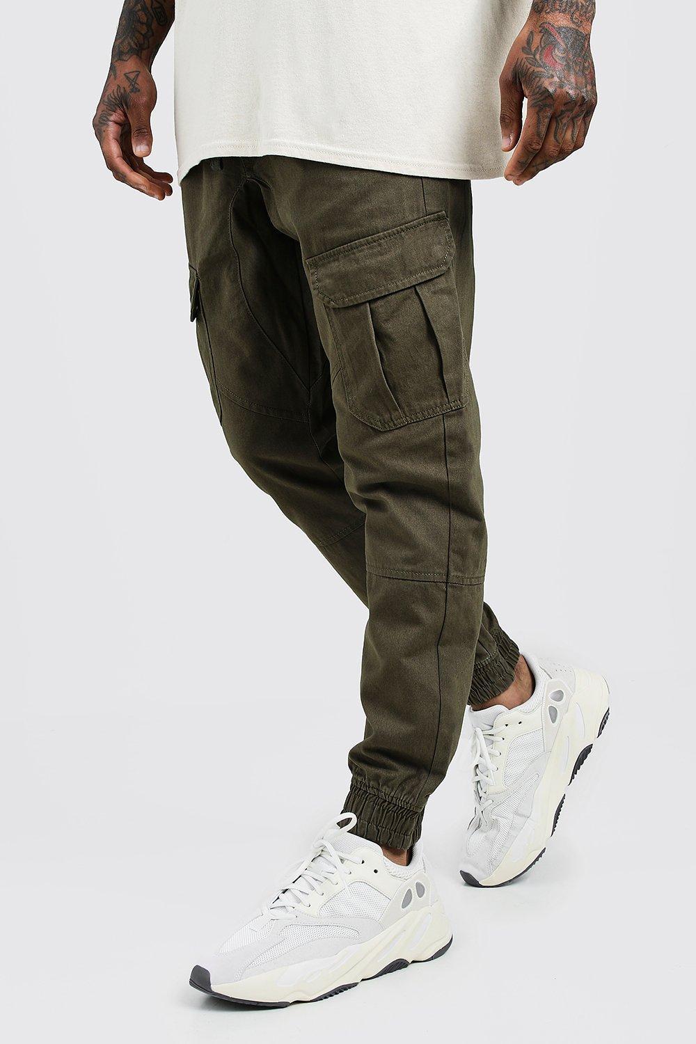 boohooman cargo trousers