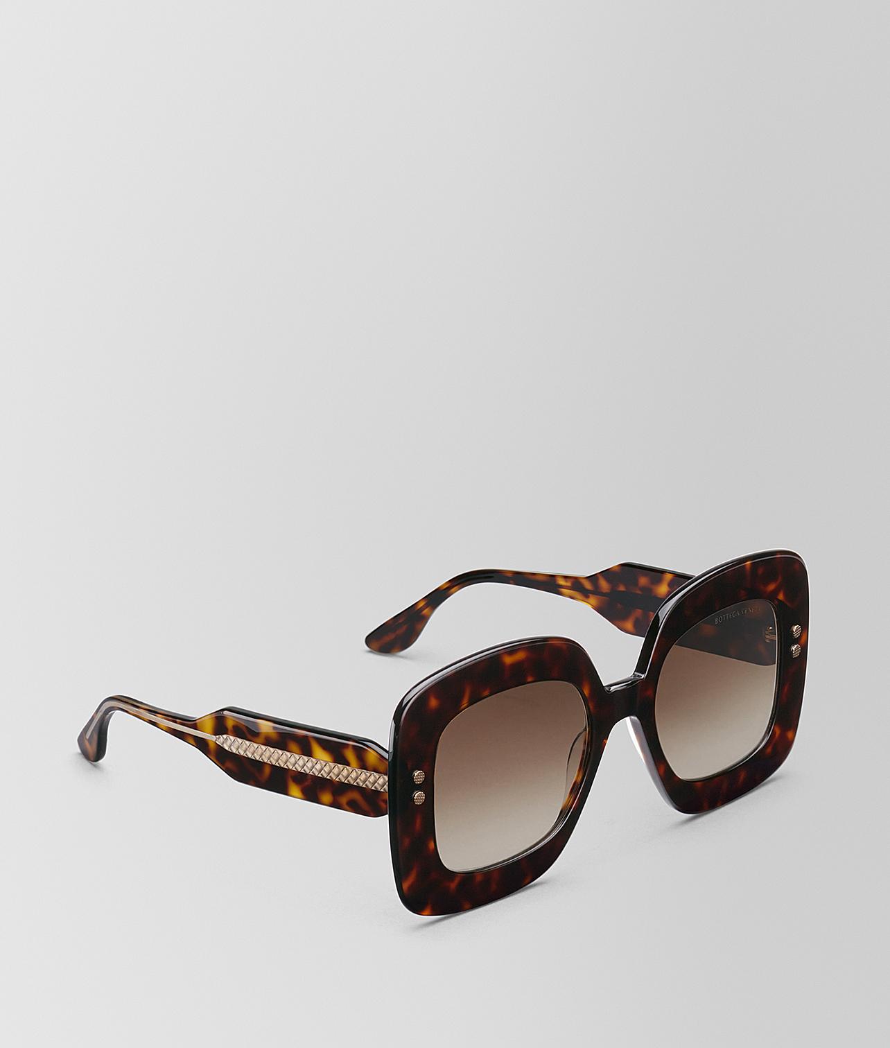 Bottega Veneta Sunglasses In Acetate in Brown - Lyst