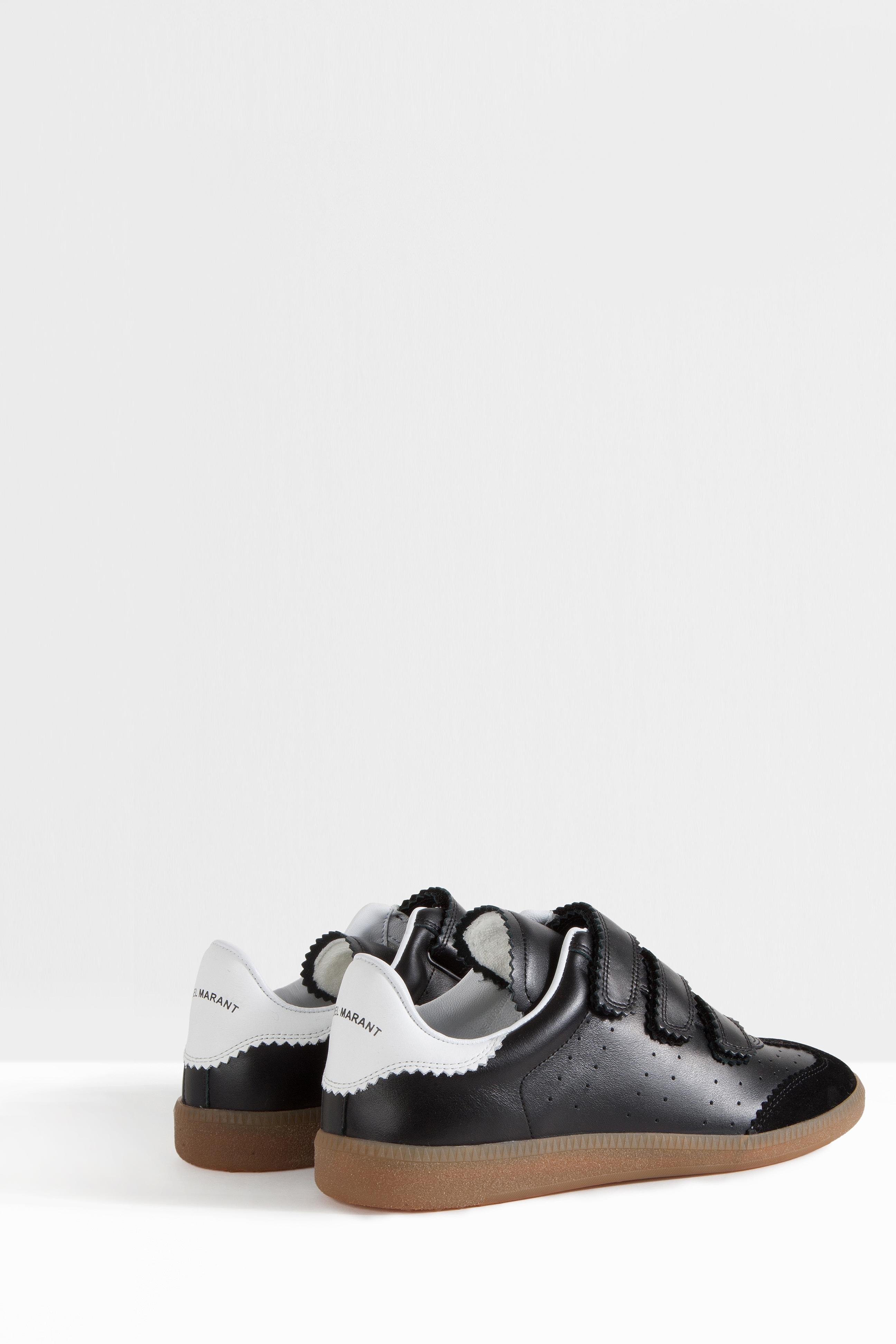 isabel marant black beth sneakers