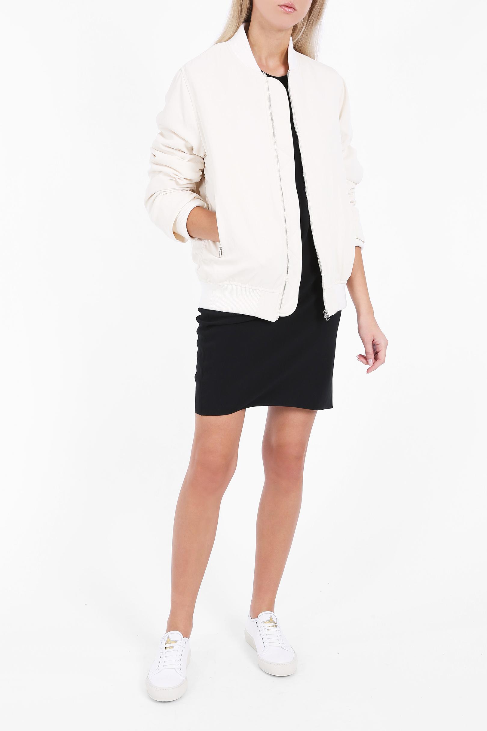 ivory bomber jacket