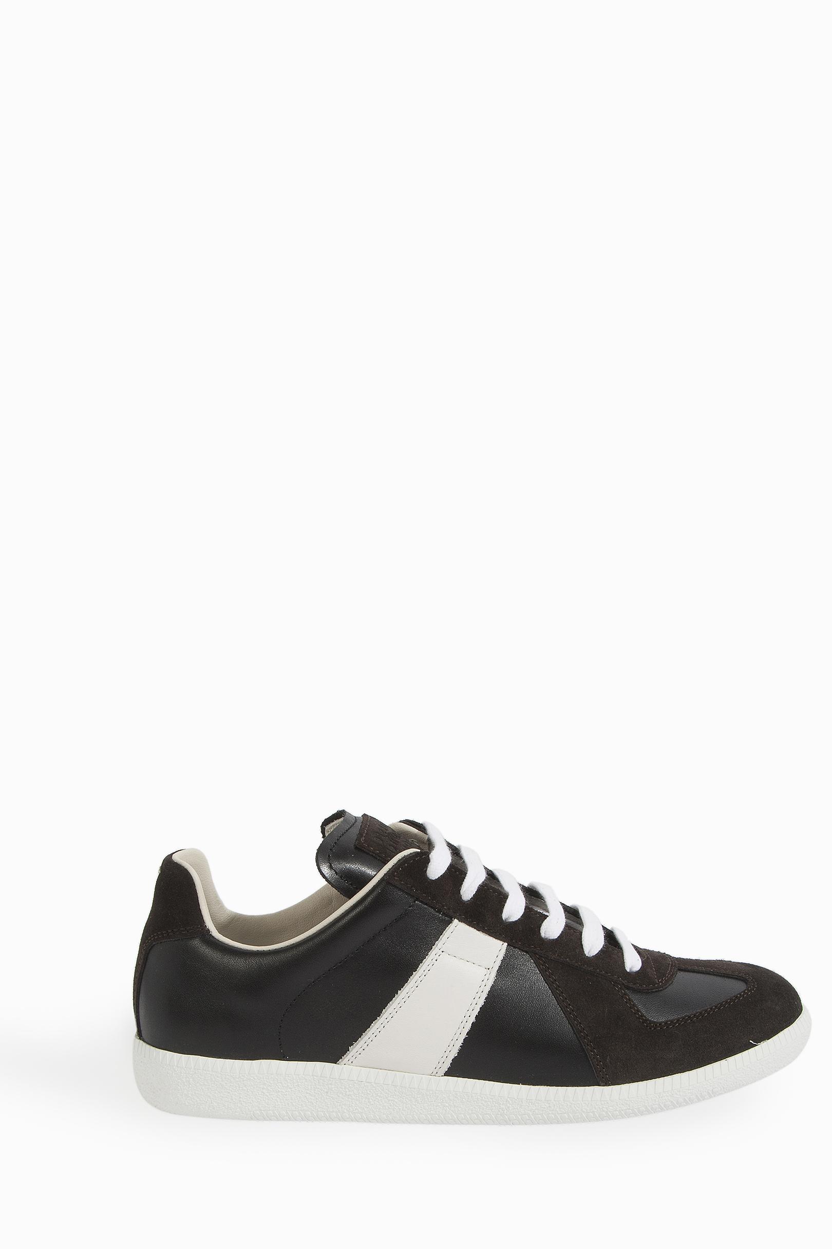 maison margiela replica sneaker black