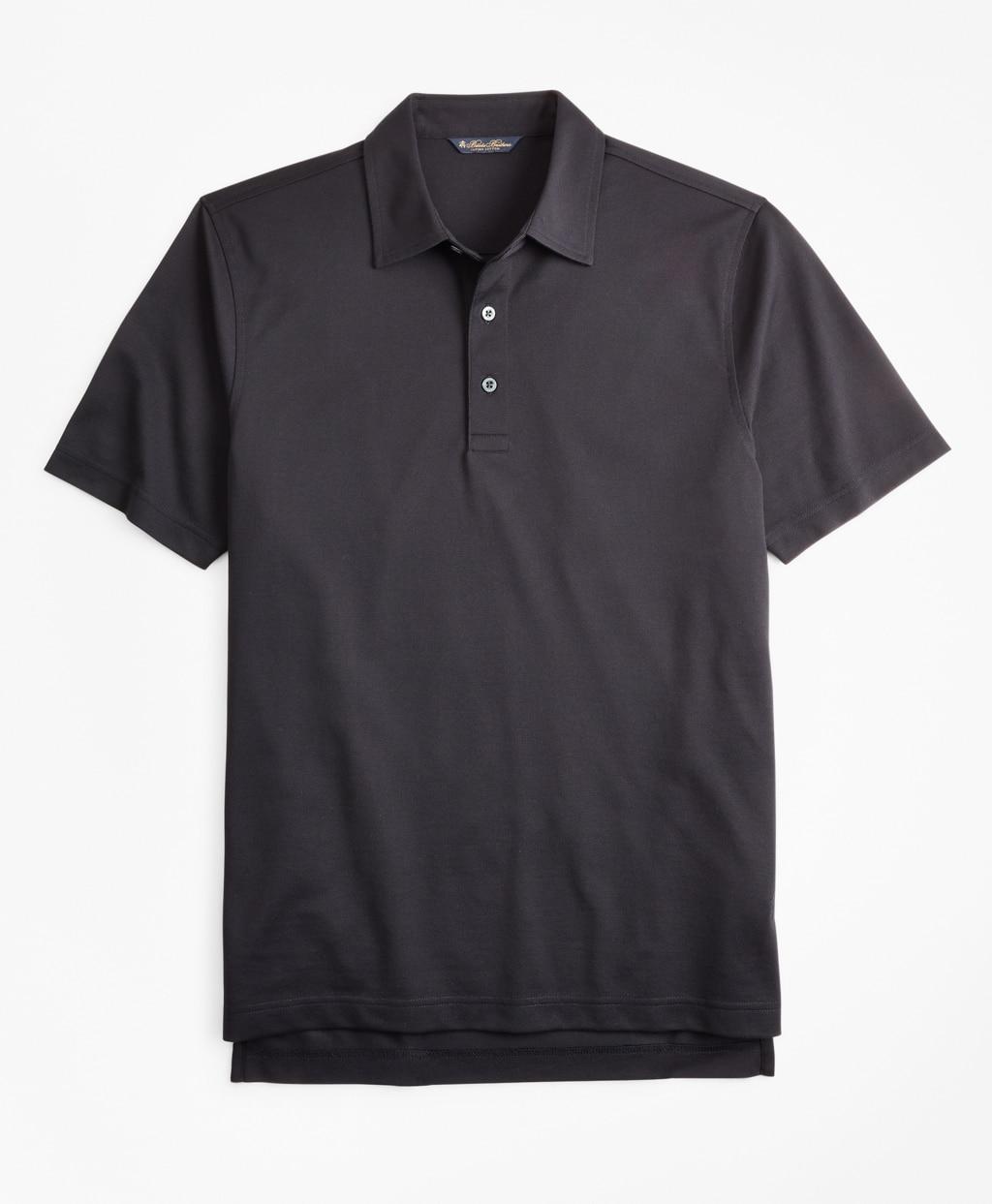 Brooks Brothers Tailored Lightweight Supima Cotton Pique Polo Shirt in ...
