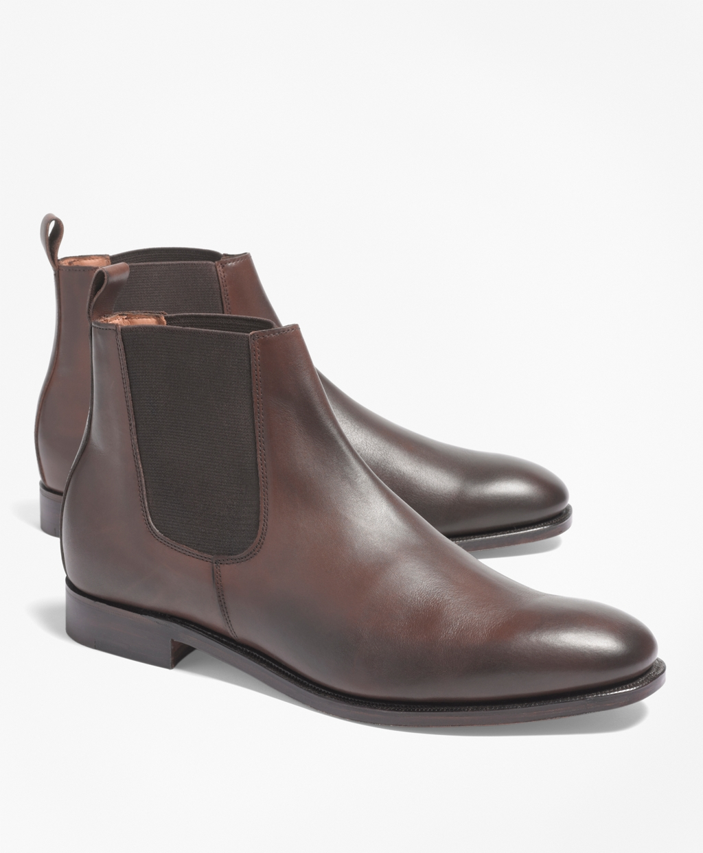 Brooks brothers Peal & Co.® Chelsea Ankle Boots in Brown for Men | Lyst