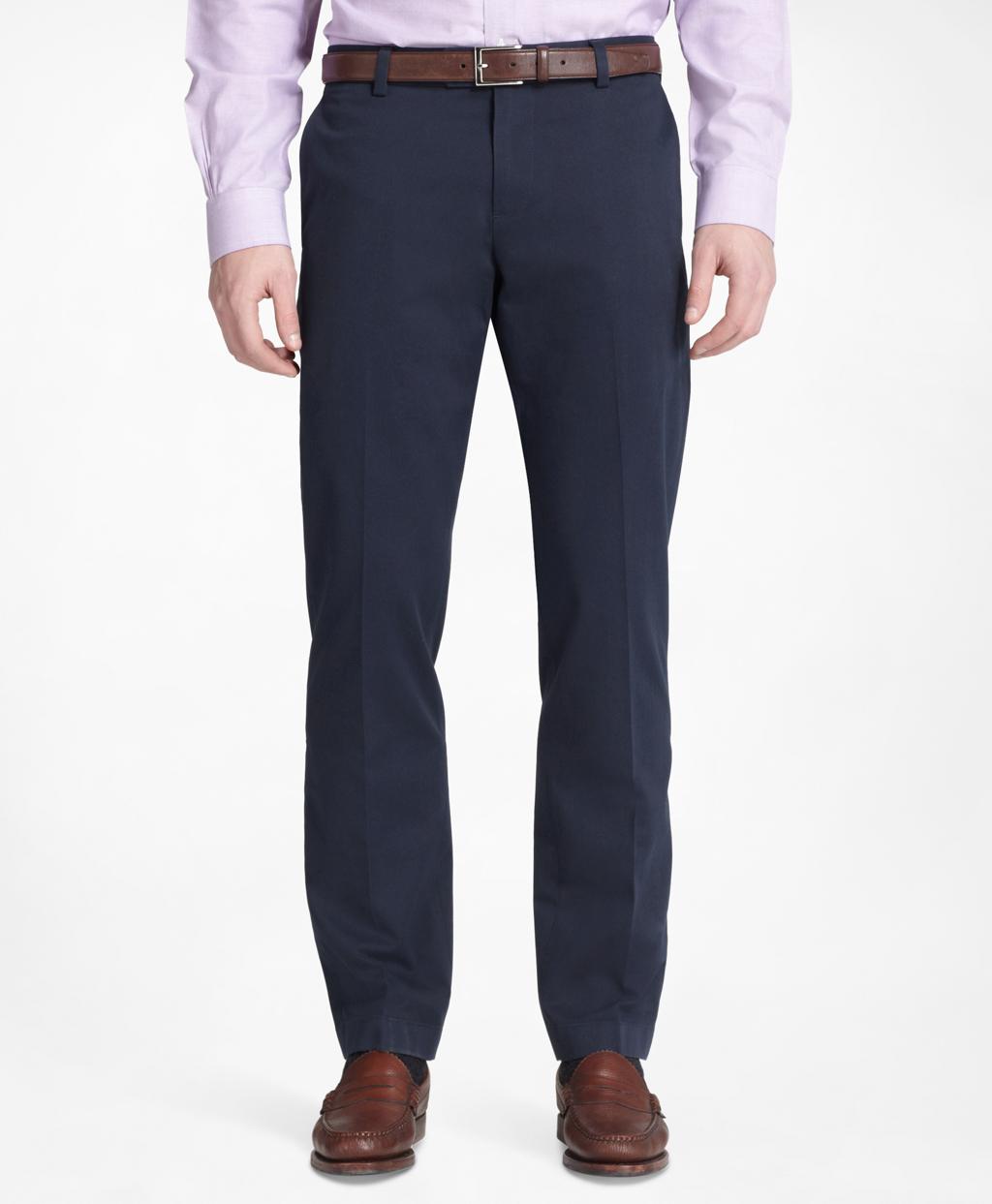 Lyst - Brooks Brothers Milano Advantage Chinos® in Blue for Men