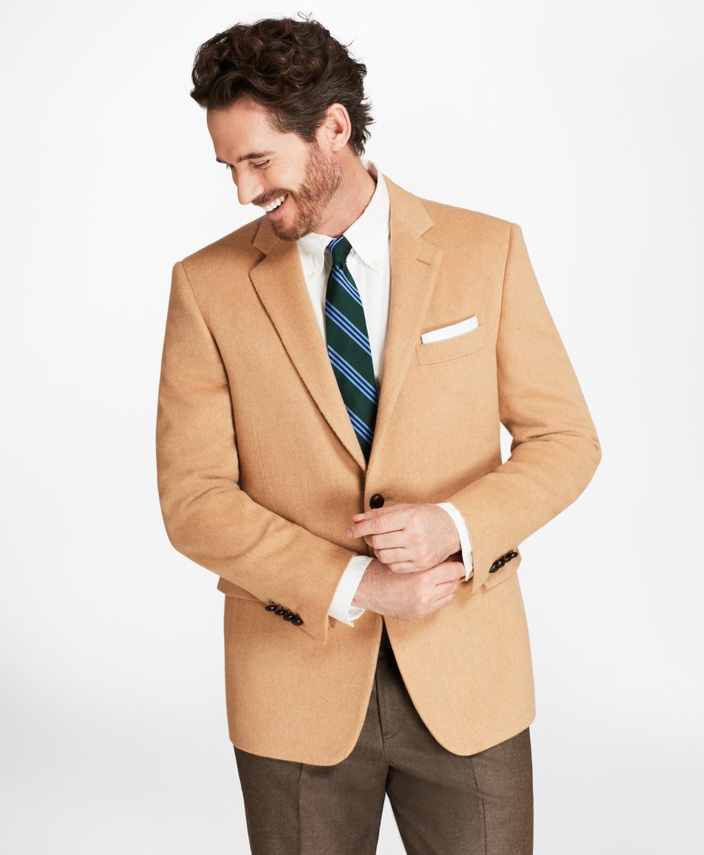 Lyst Brooks Brothers Regent Fit Camel Hair Sport Coat In Natural Brooks Brothers Men S Natural Regent Fit Camel Hair Sport Coat