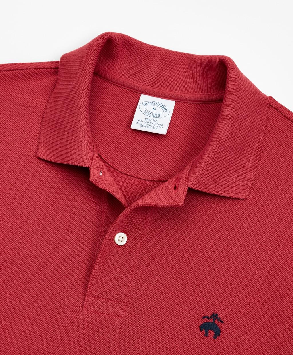 Brooks Brothers Extra-slim Fit Supima Cotton Performance Polo Shirt in ...