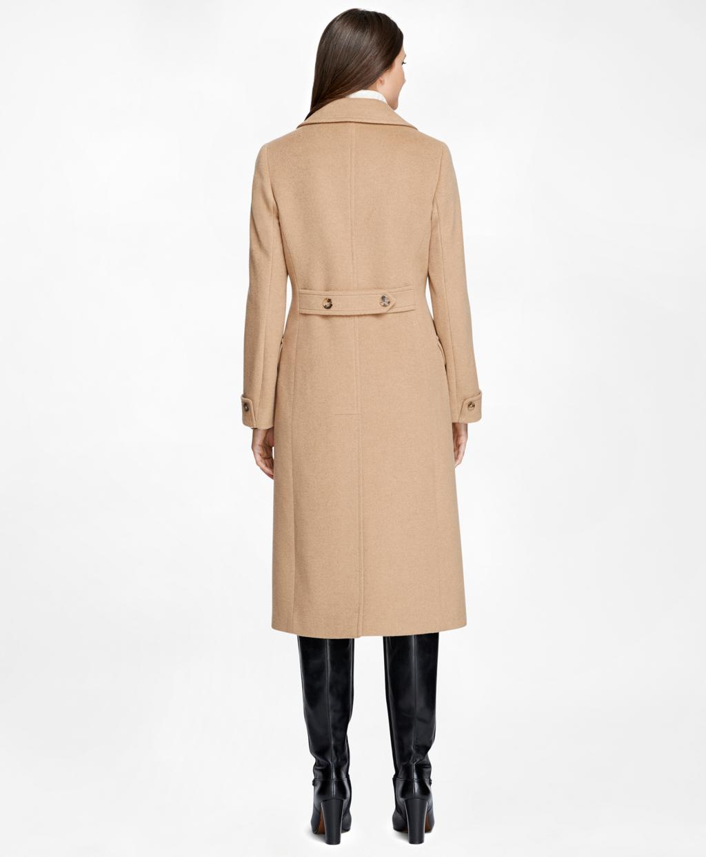 petite camel color coat