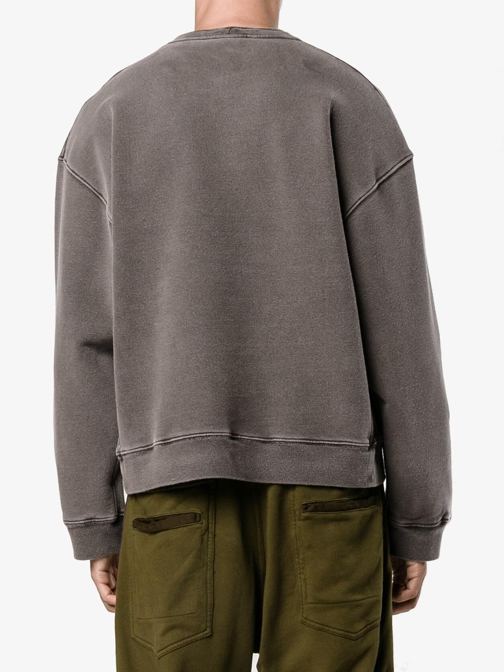 Lyst - Yeezy Season 3 Crew Neck Sweatshirt in Gray for Men