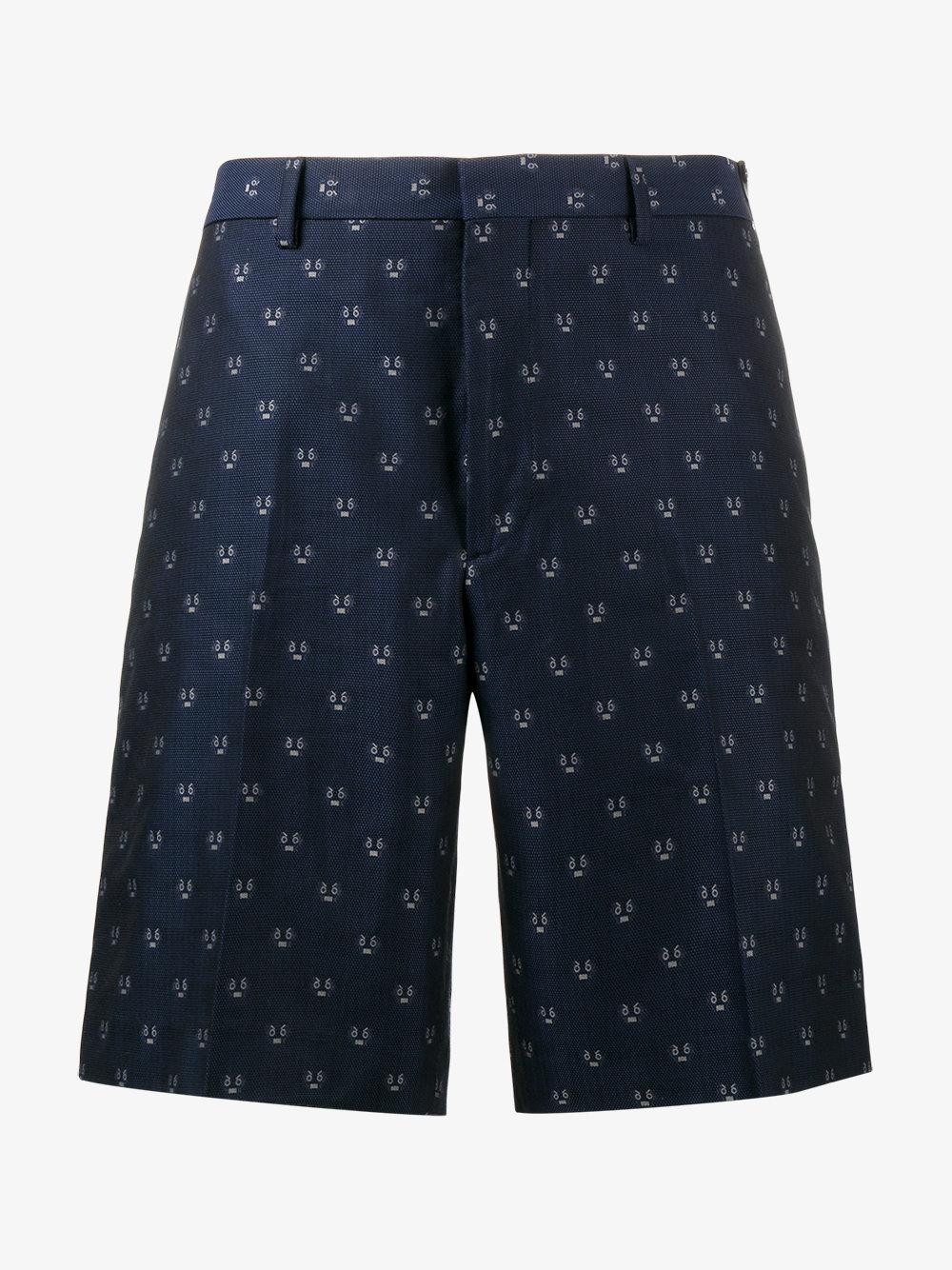 fendi monogram shorts