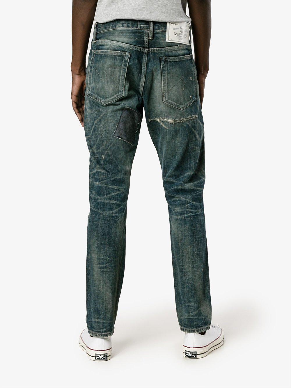 Lyst - Neighborhood 'eastwood Savage' Distressed Jeans in Blue for Men