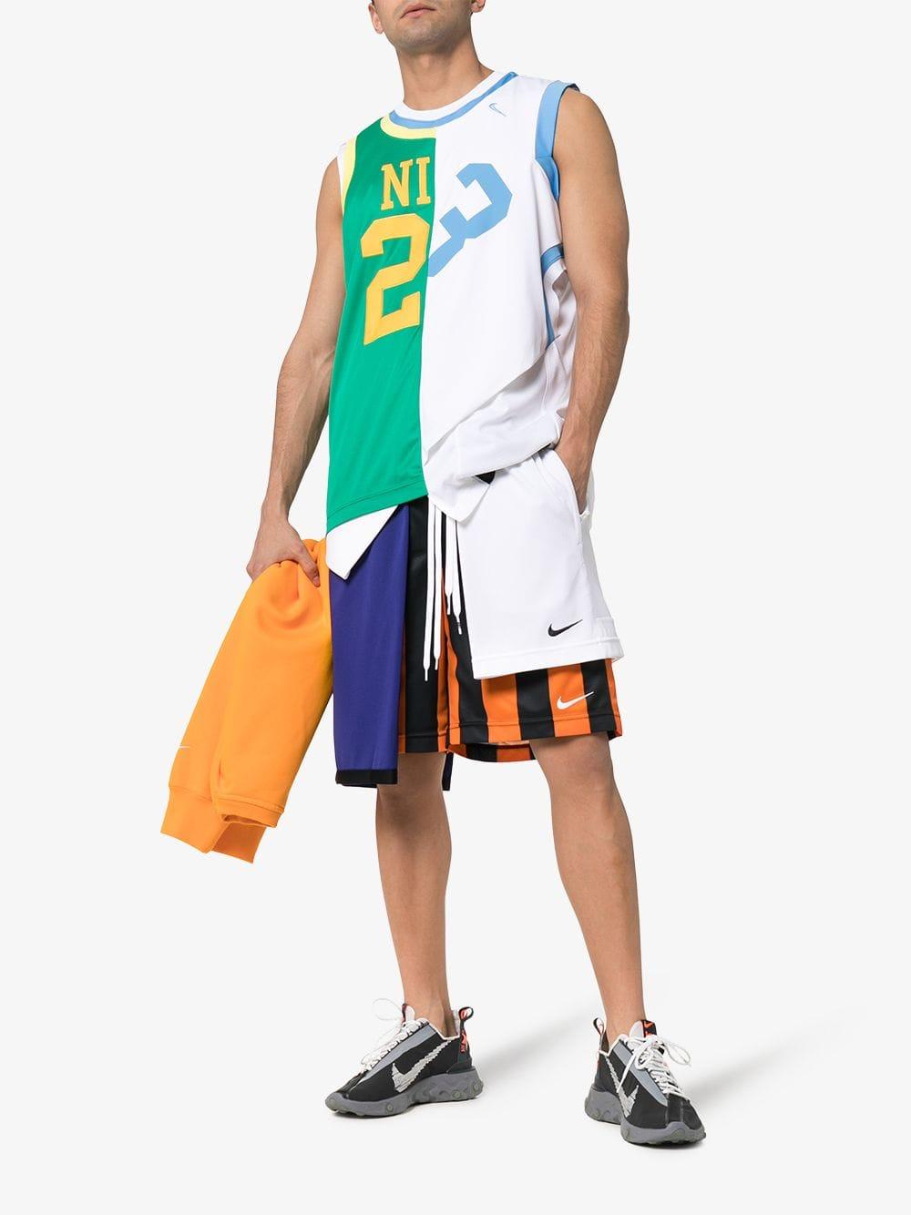 Nike Double Layered Uni Track Shorts in Blue for Men - Lyst