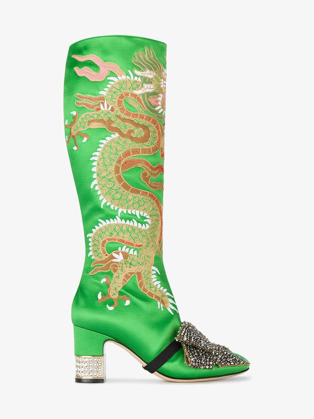 gucci dragon mules