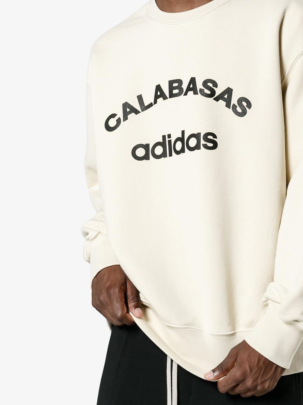 white calabasas sweatshirt