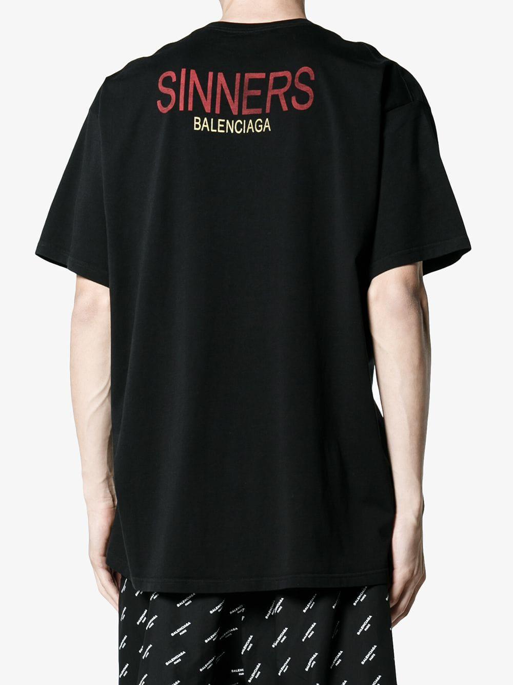 balenciaga sinners crewneck