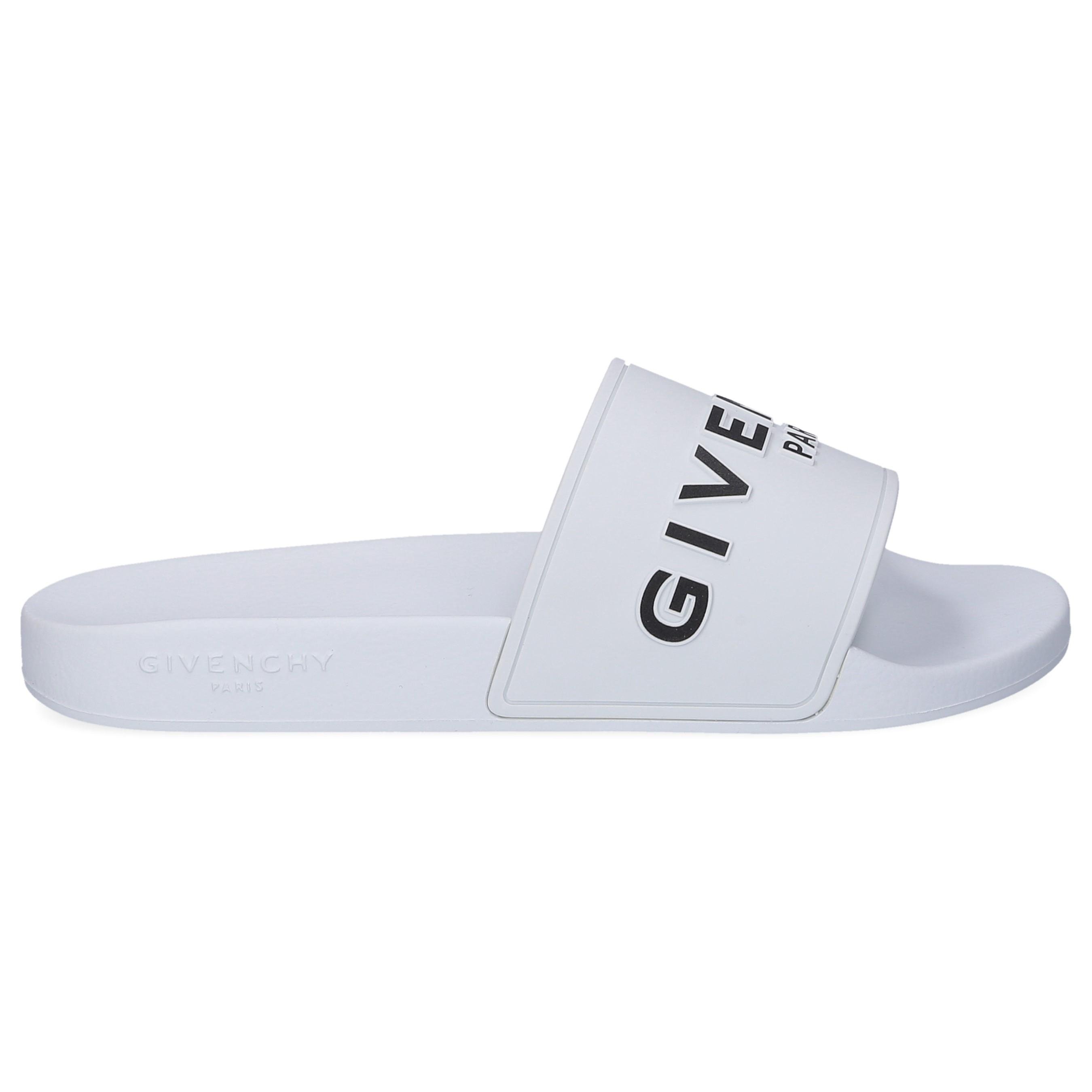 givenchy slides men white