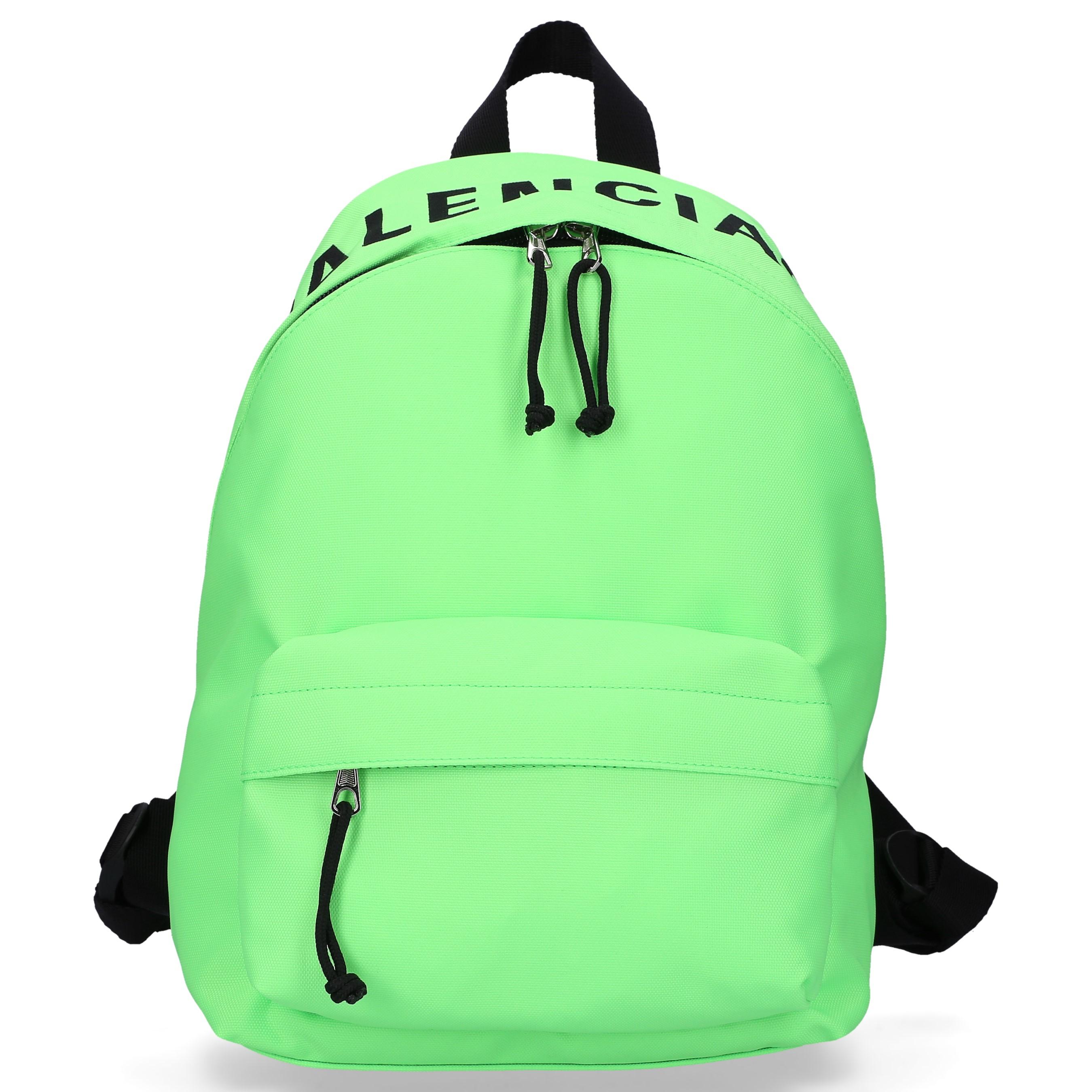 balenciaga wheel logo backpack