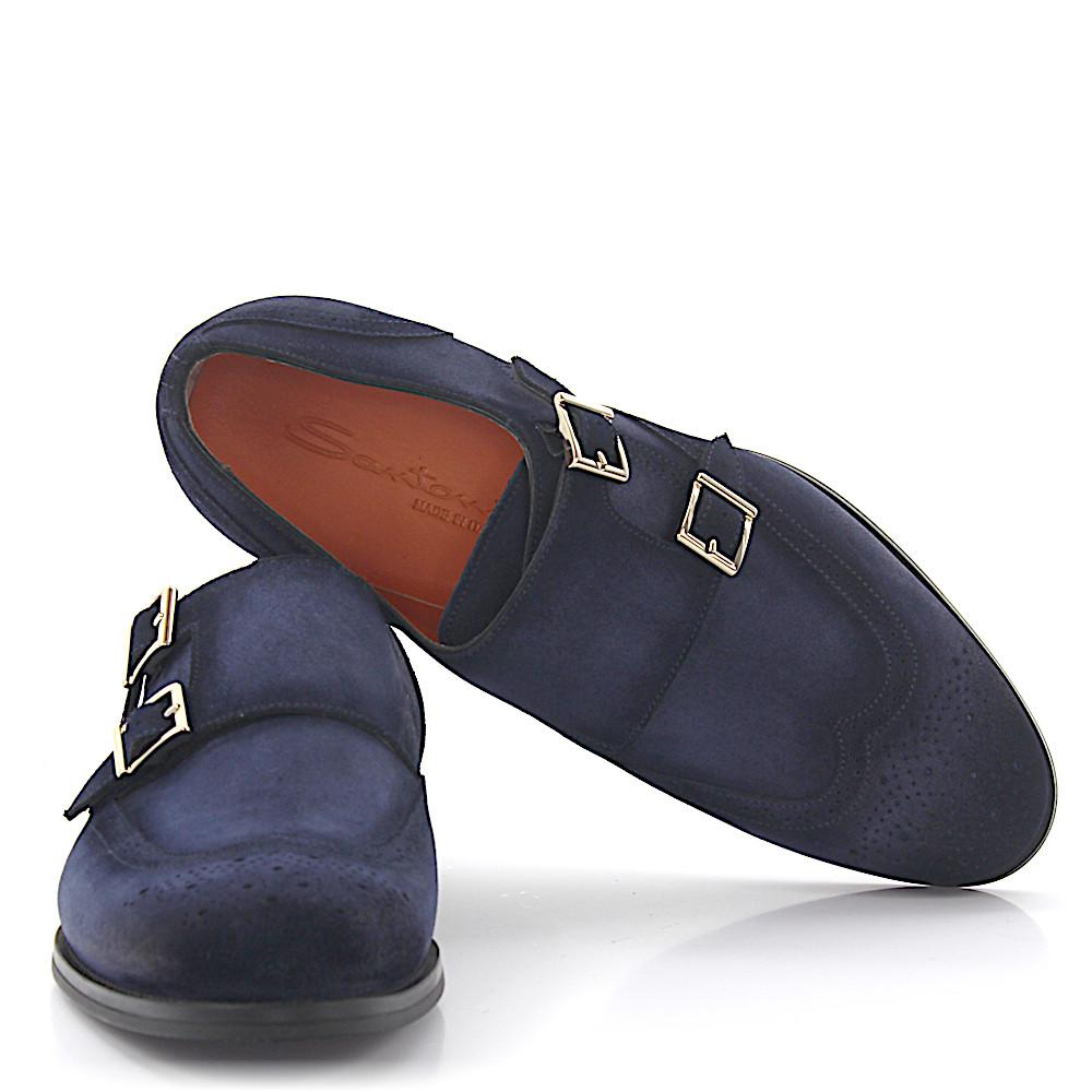 santoni monkstrap